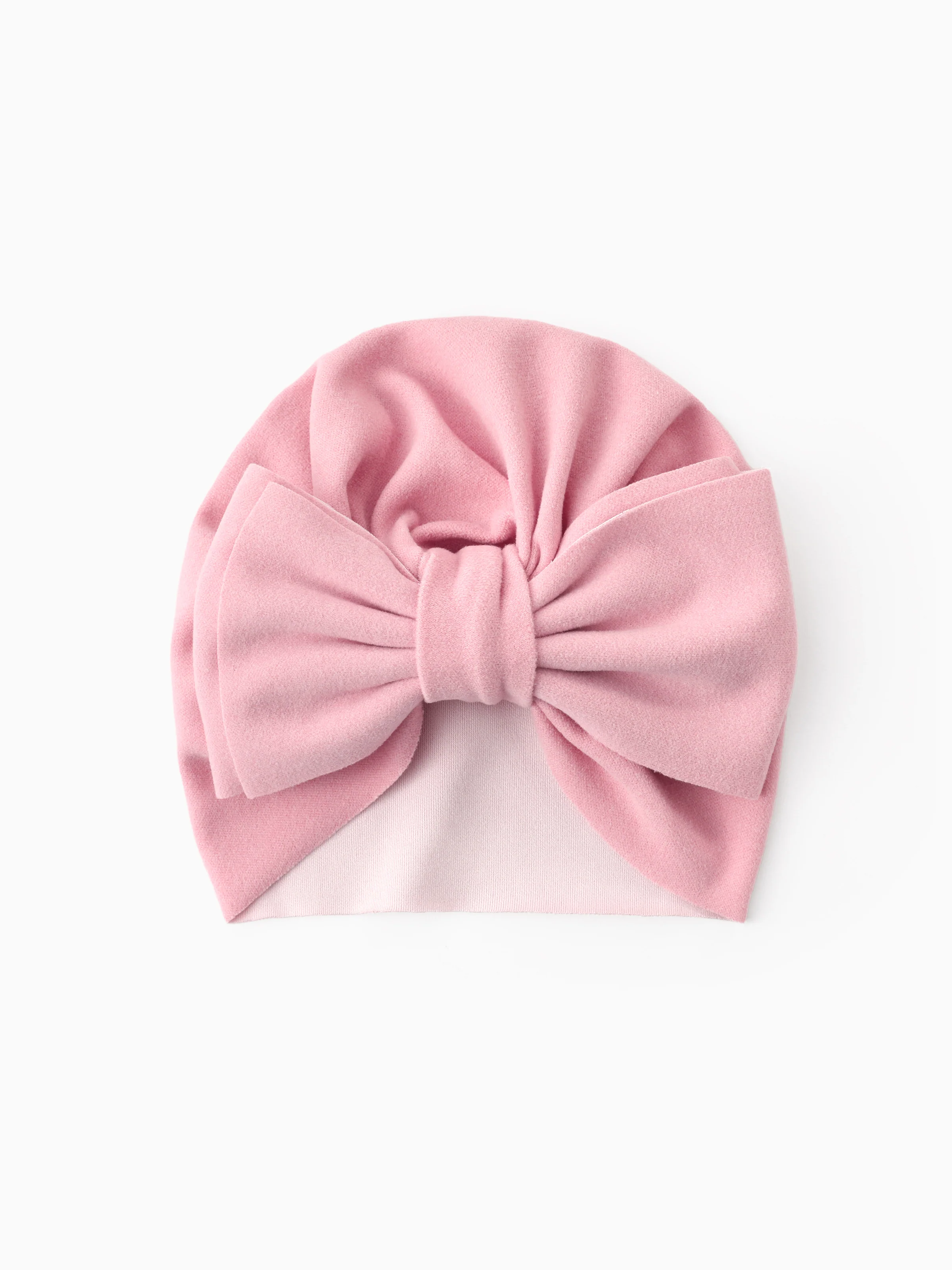 Baby / Toddler Solid Bowknot Hat Light Pink