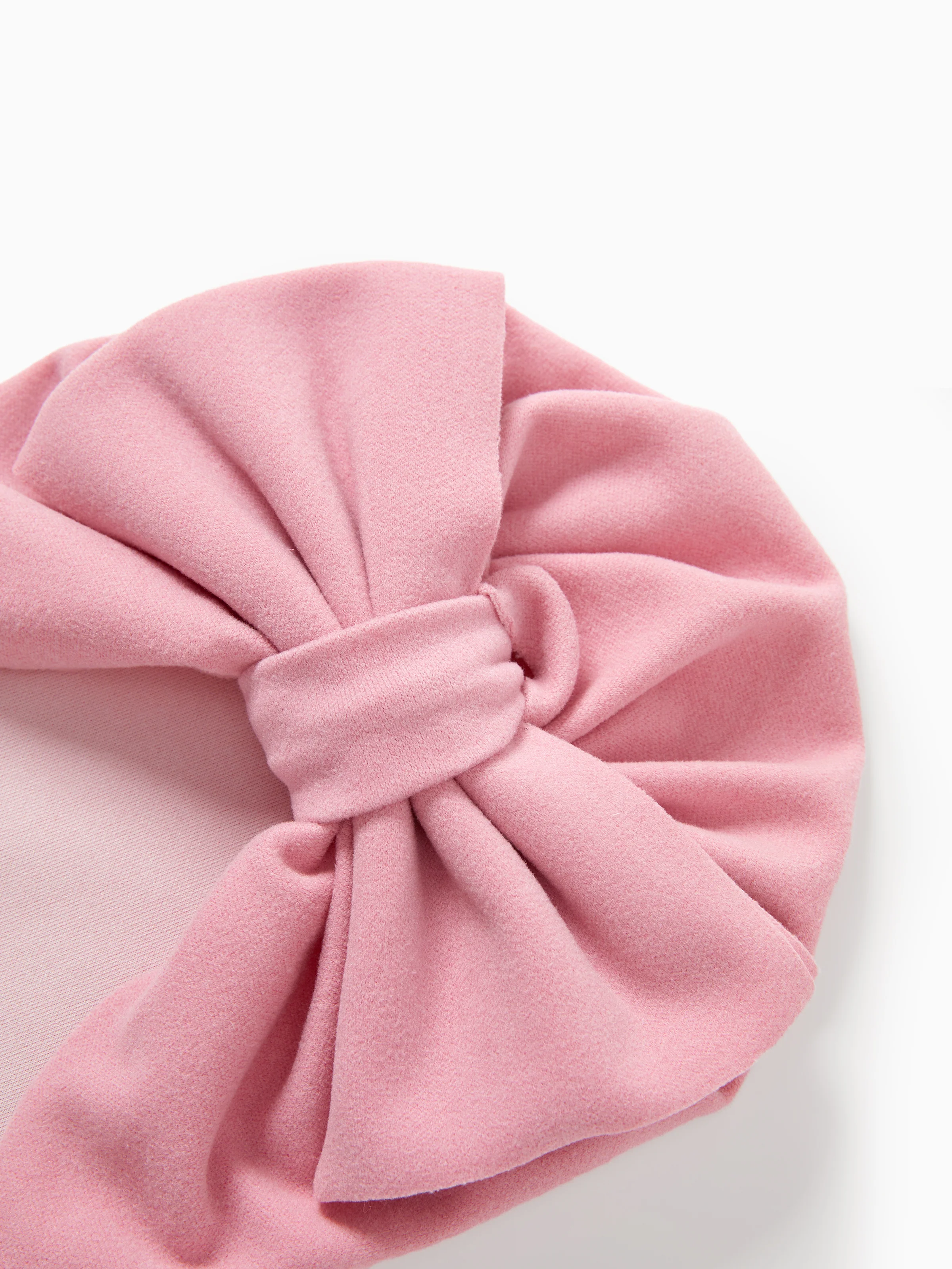 10090-baby-toddler-solid-bowknot-hat-light-pink-2.webp Baby / Toddler Solid Bowknot Hat Light Pink