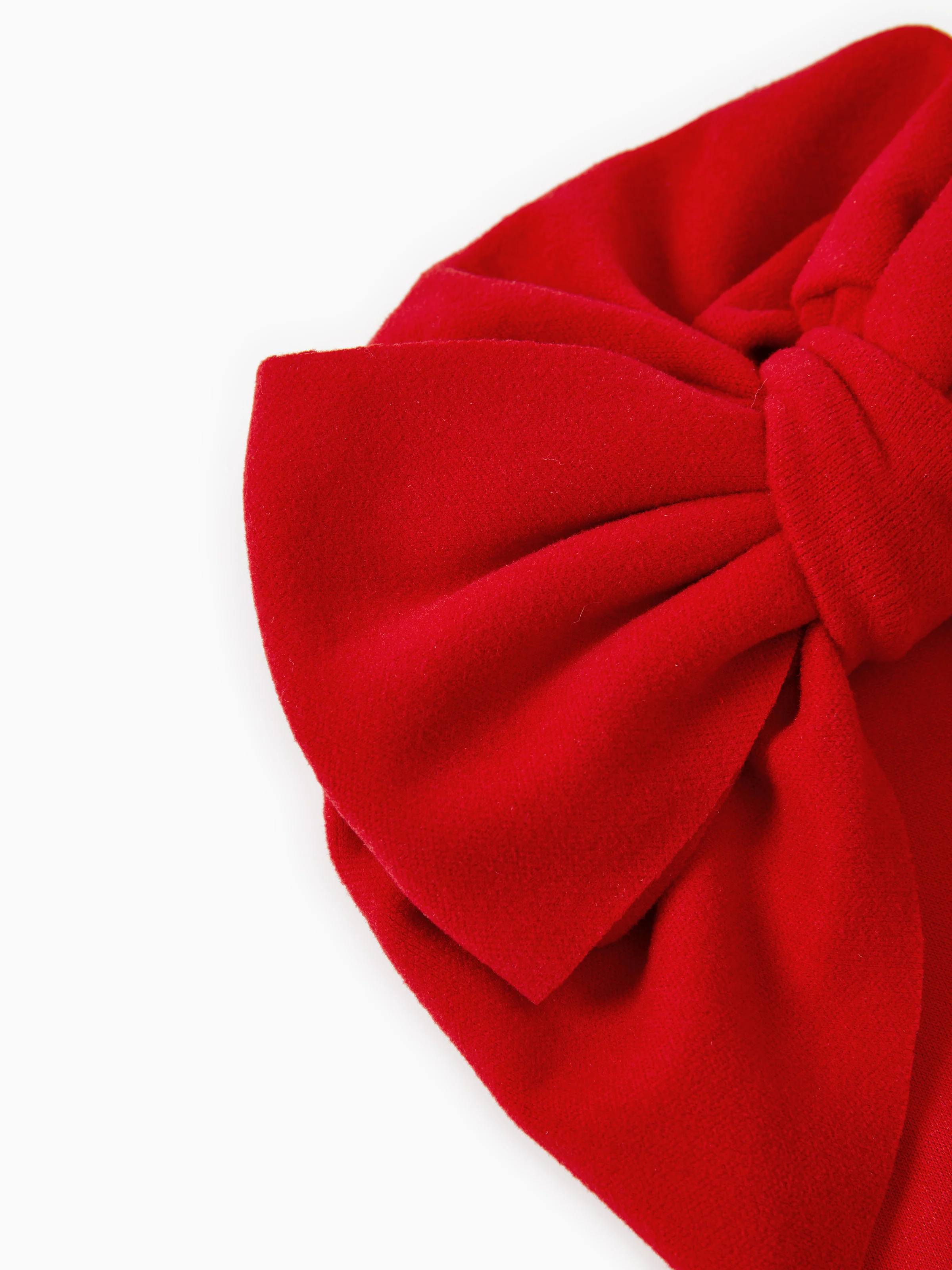 Baby / Toddler Solid Bowknot Hat Red