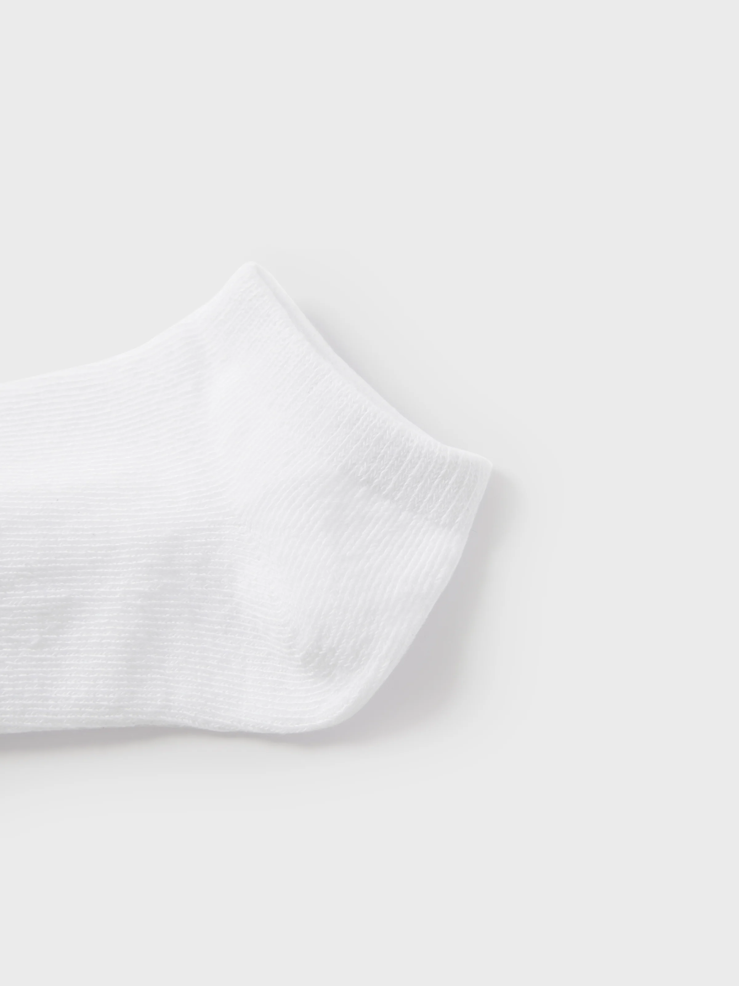5-pairs Baby / Toddler / Kid Solid Socks White