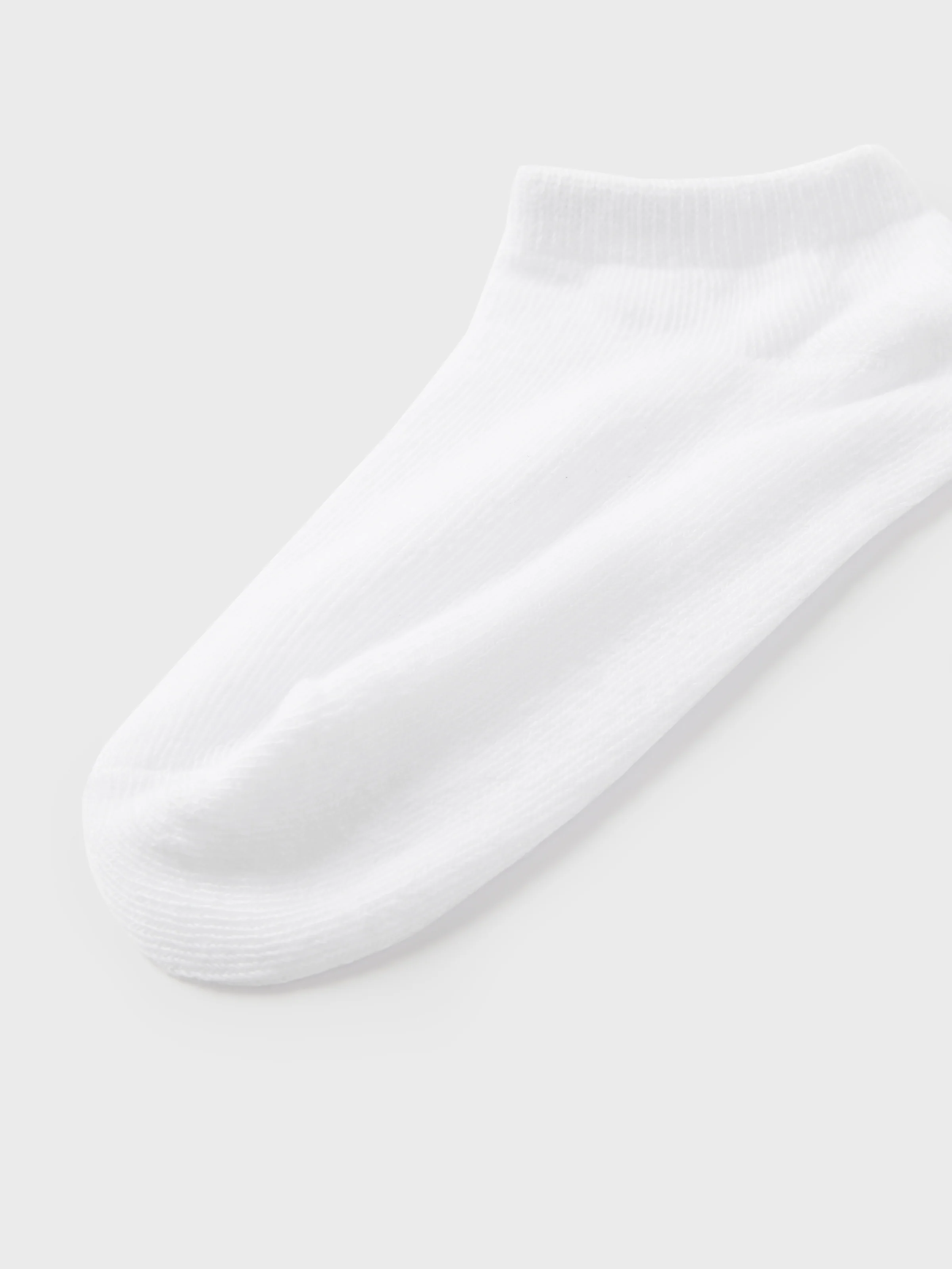5-pairs Baby / Toddler / Kid Solid Socks White