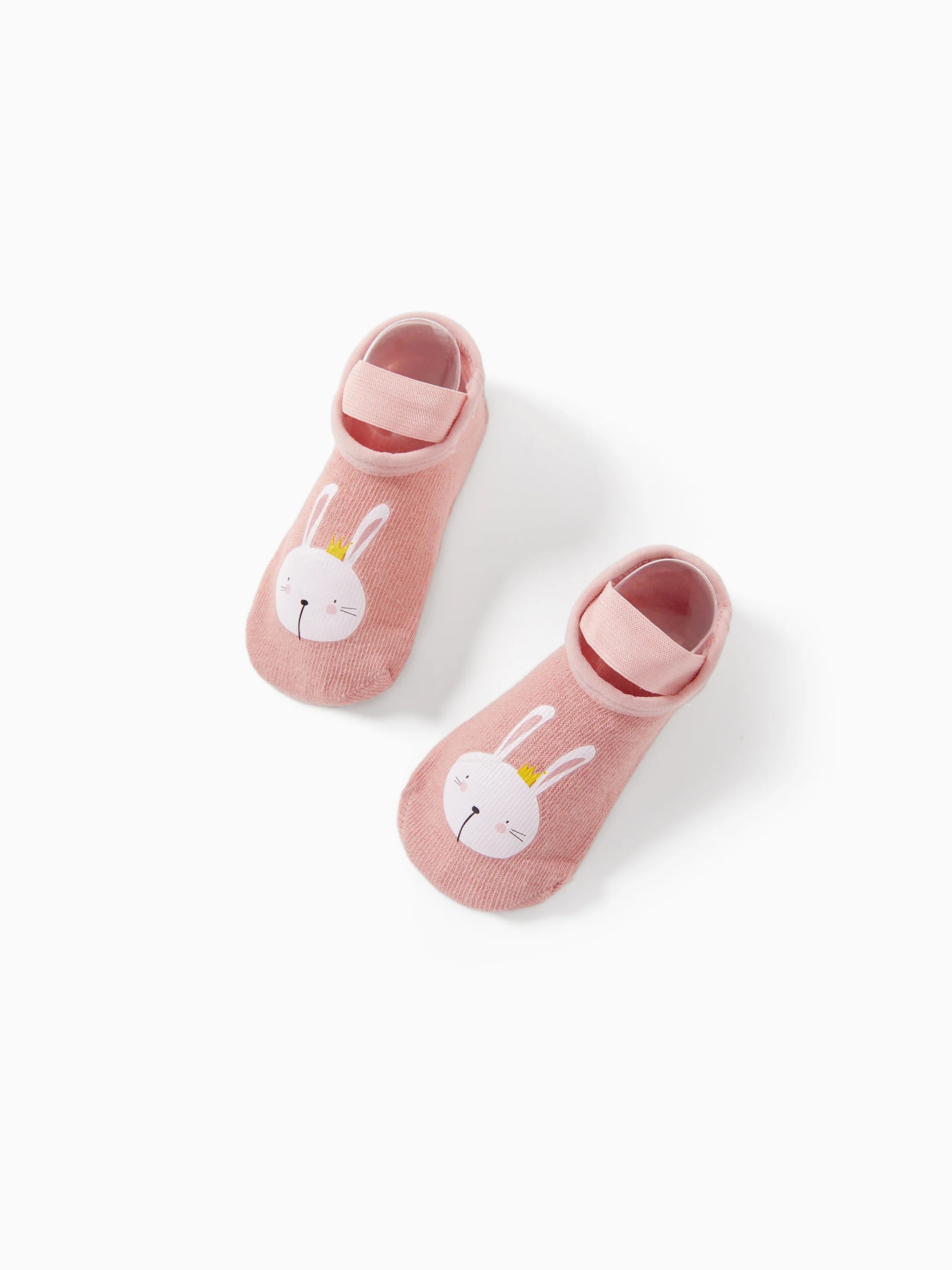 Baby / Toddler Fashionable Cartoon Animal Print Floor Socks Pink
