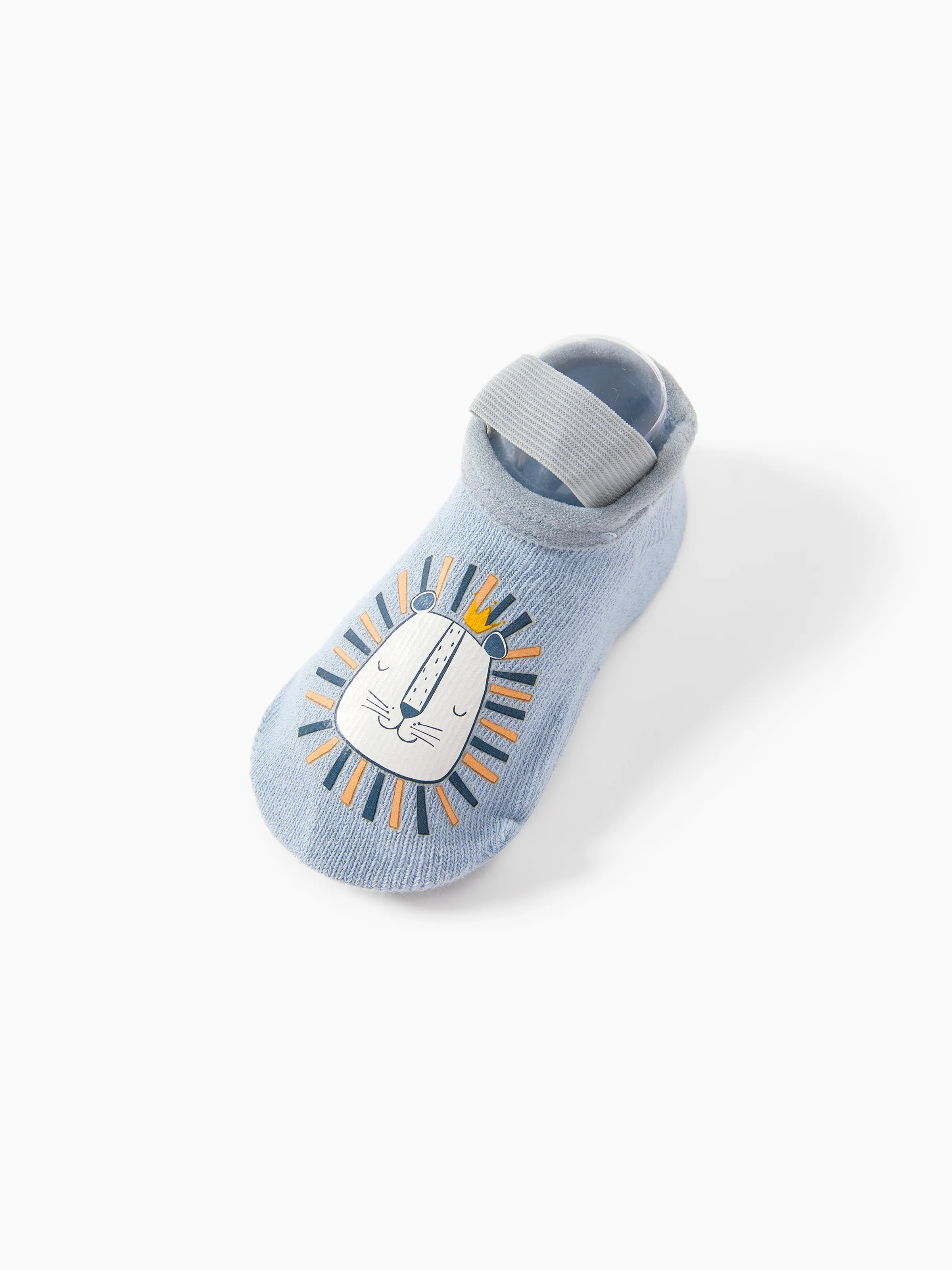 Baby / Toddler Fashionable Cartoon Animal Print Floor Socks Light Blue