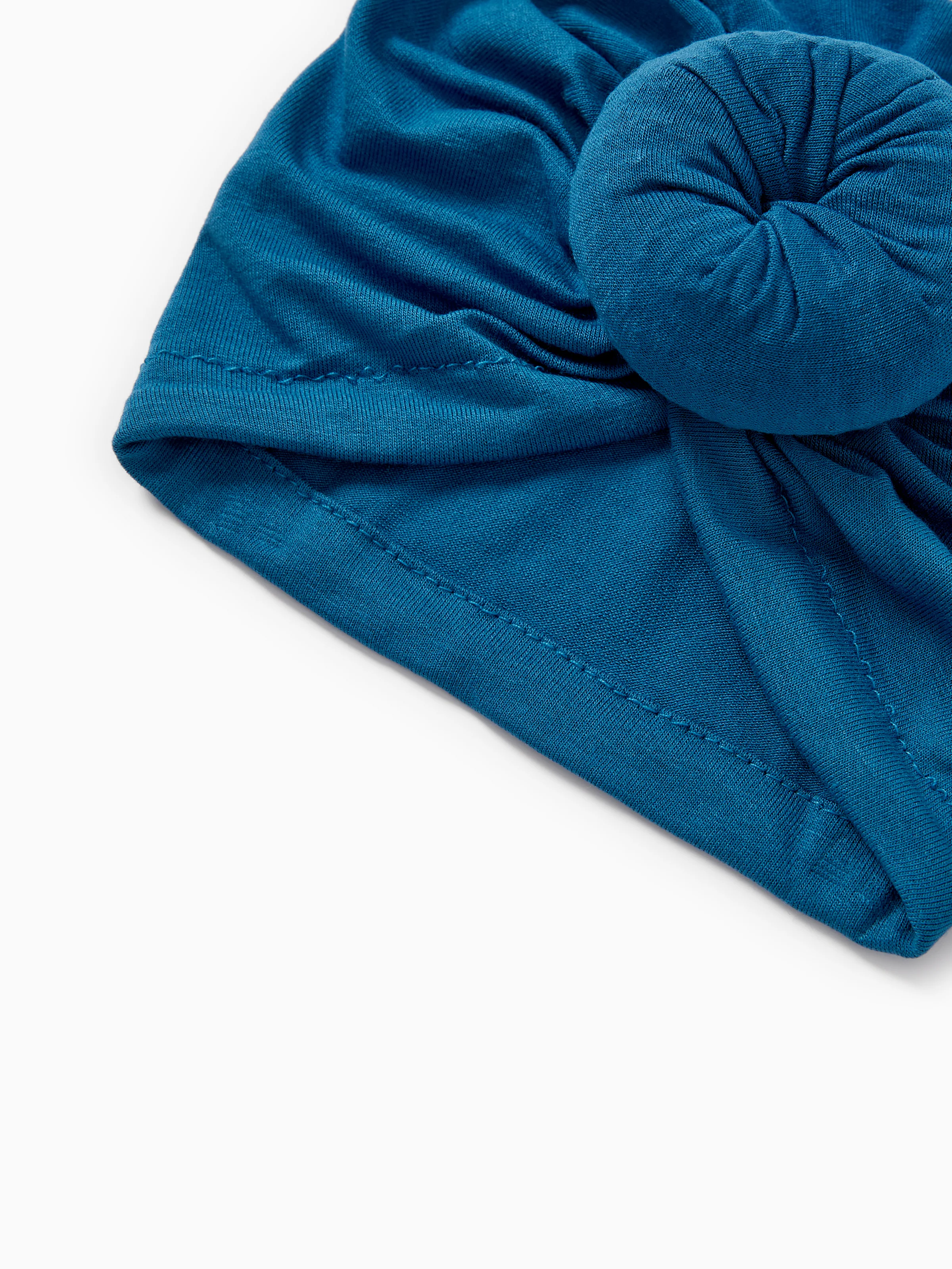 10170-baby-toddler-sweet-solid-knot-newborn-hat-blue-2.webp Baby / Toddler Sweet Solid Knot Newborn Hat Blue