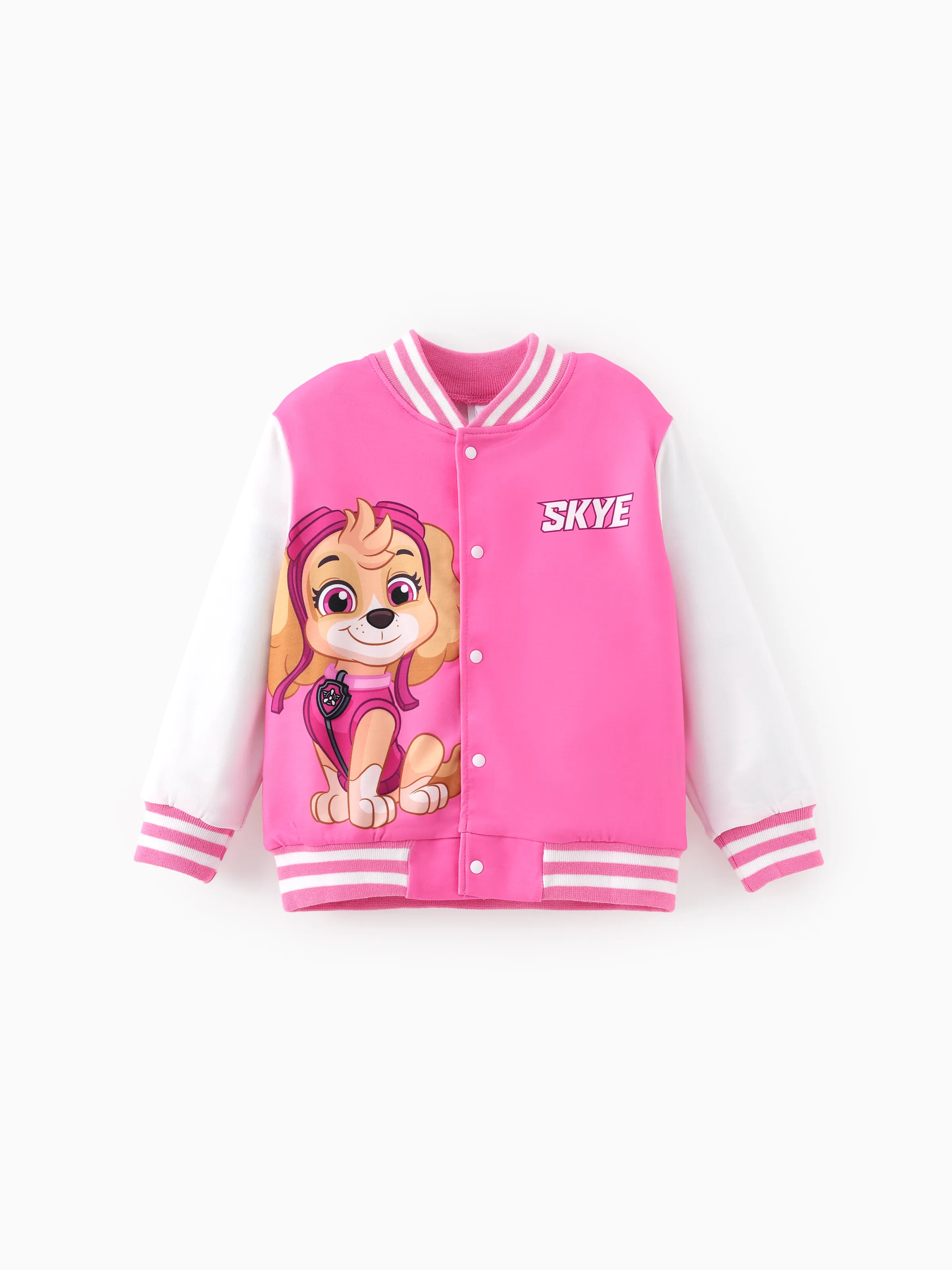 Paw Patrol Toddler Girls/Boys Character Print Bomber Jacket Pink