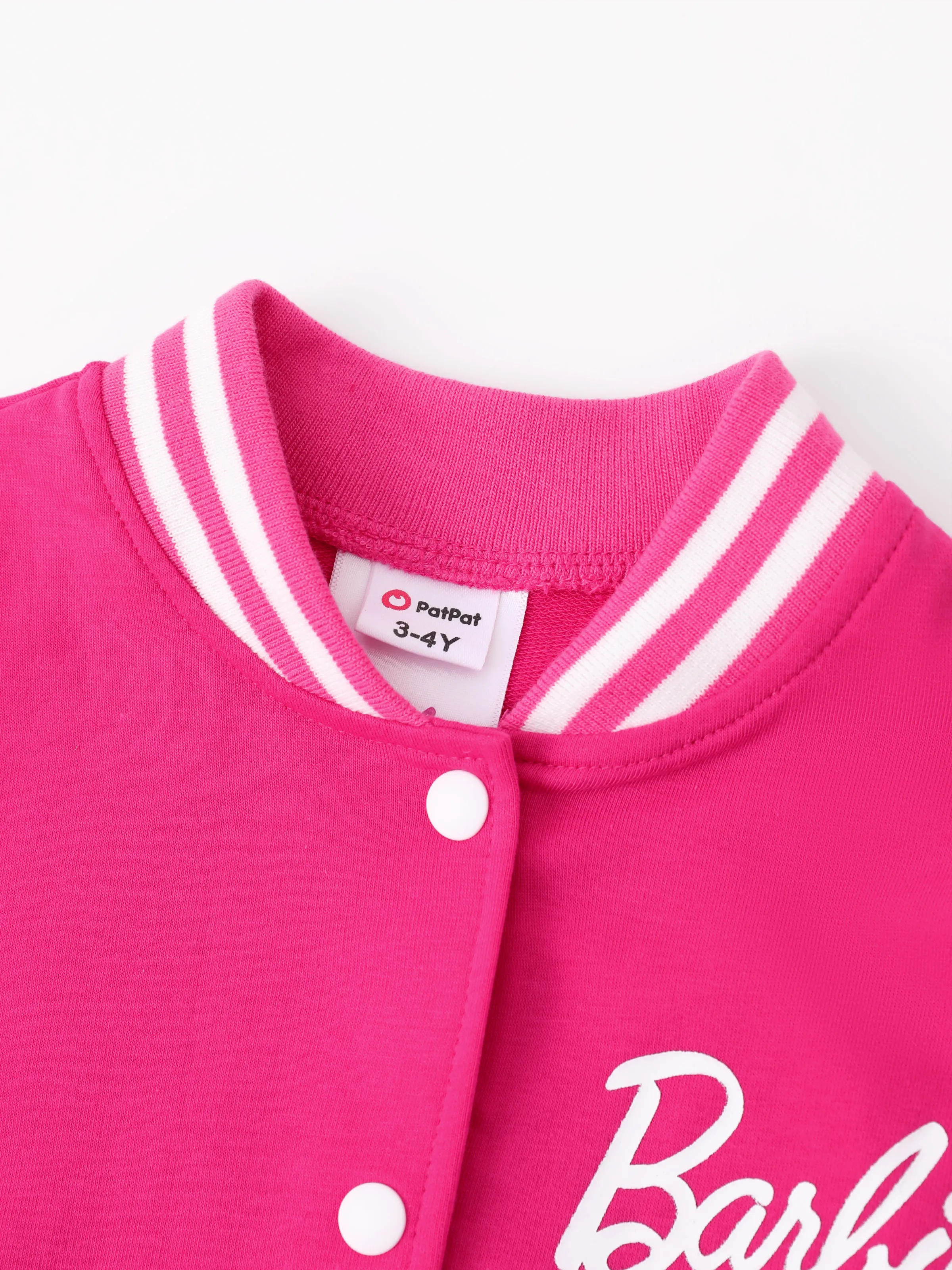 Barbie Outfit Toddler/Kid Girl Sequin-sleeve Bomber Jacket Roseo