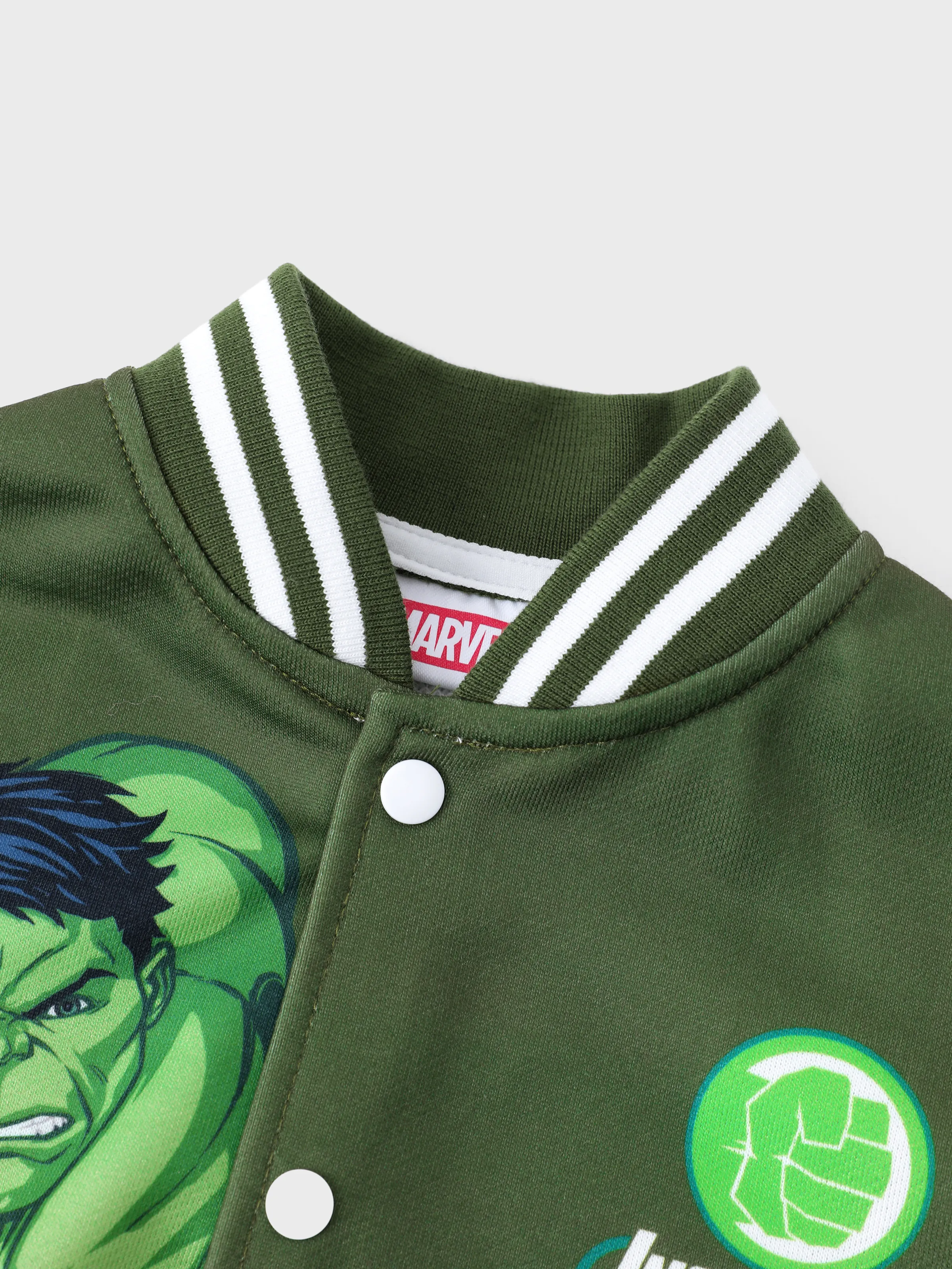 Marvel Toddler/Kids Boy Green Hulk Colorblock Bomber Jacket Green
