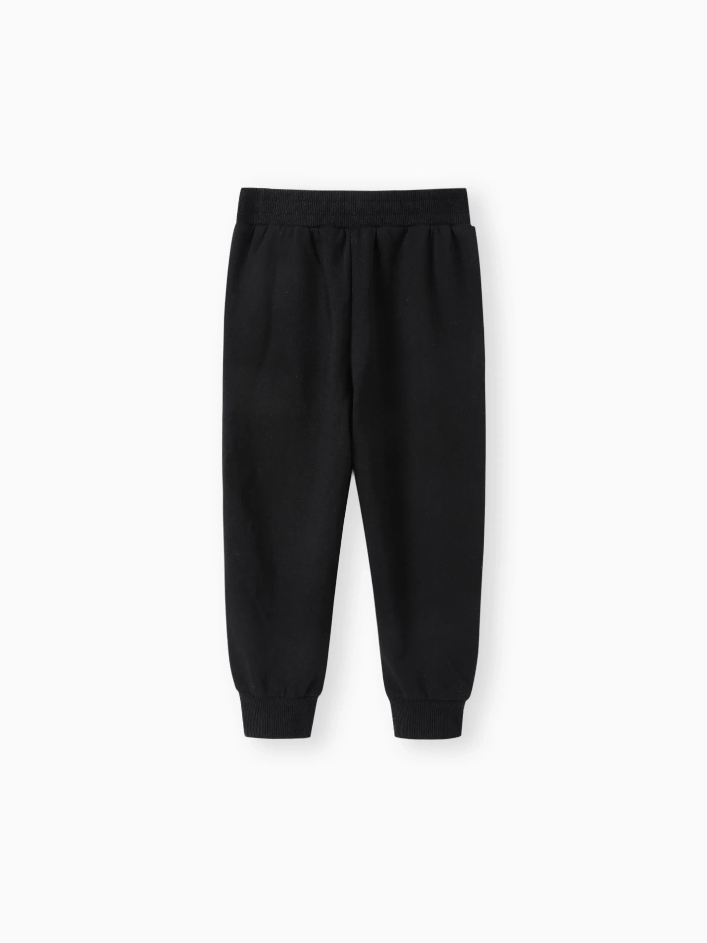 Baby / Toddler Solid Pocket Casual Pants Black