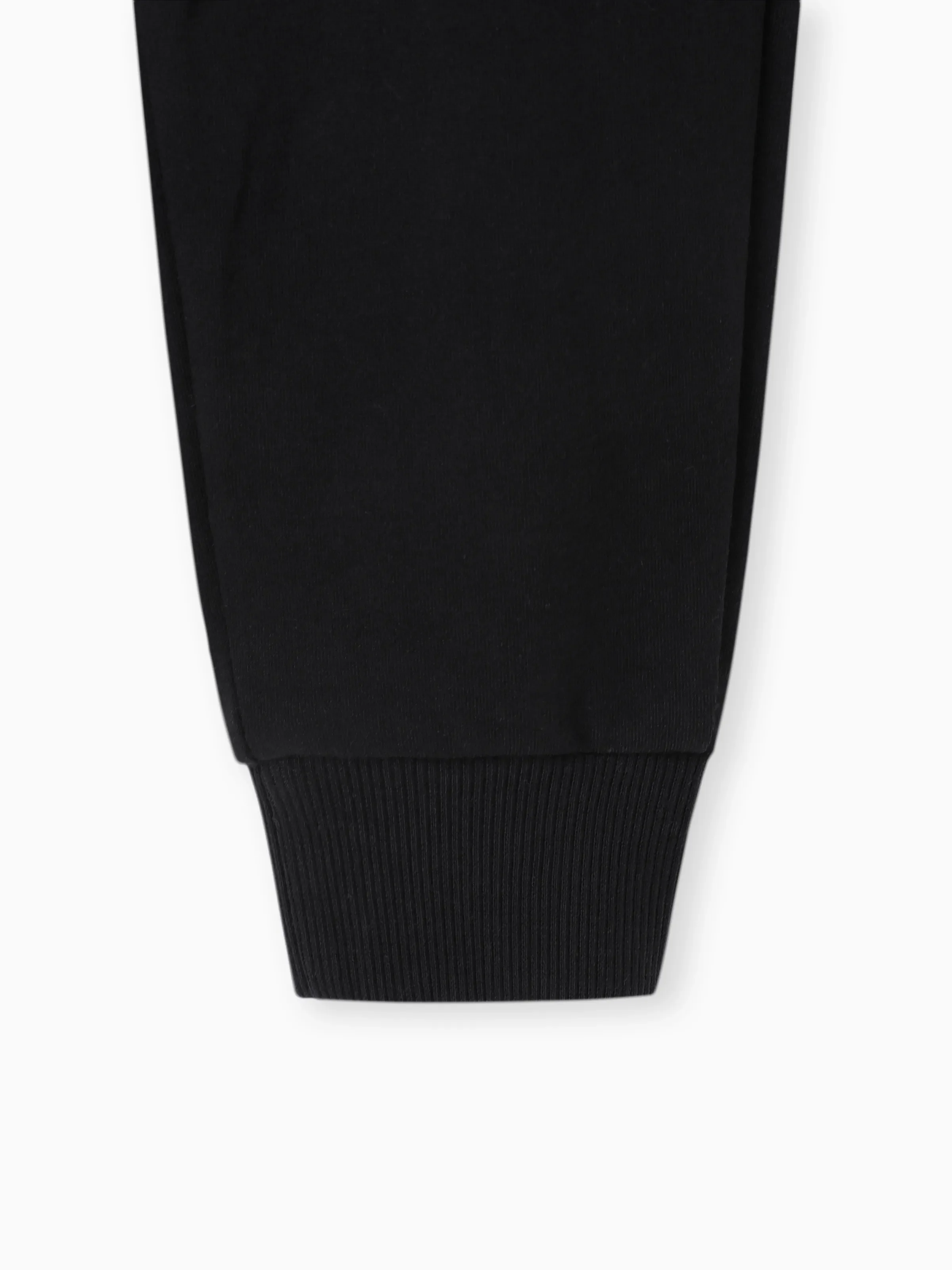 Baby / Toddler Solid Pocket Casual Pants Black