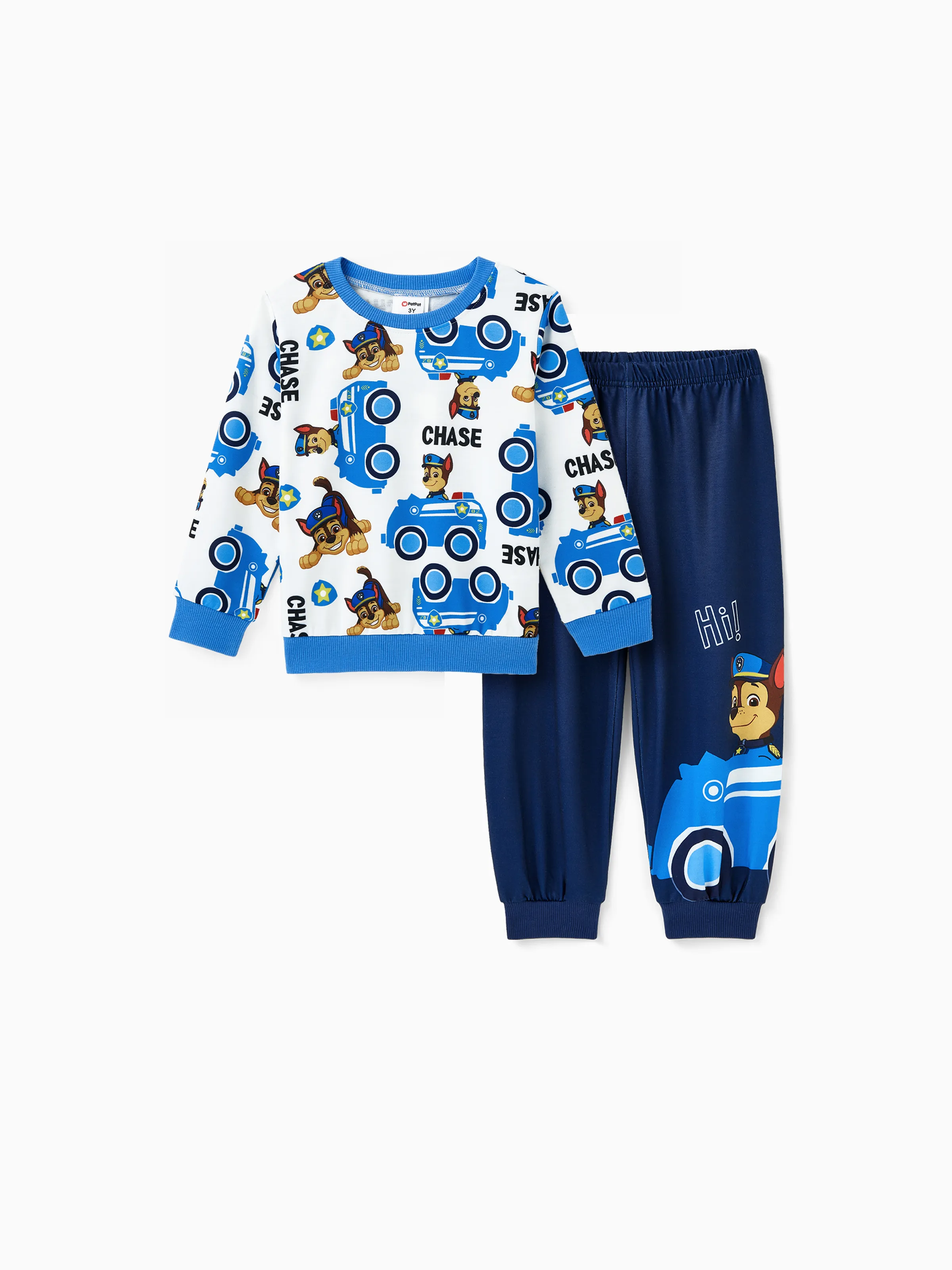 Paw Patrol Toddler Boy Chase Sweatshirt and Pants Set Blue