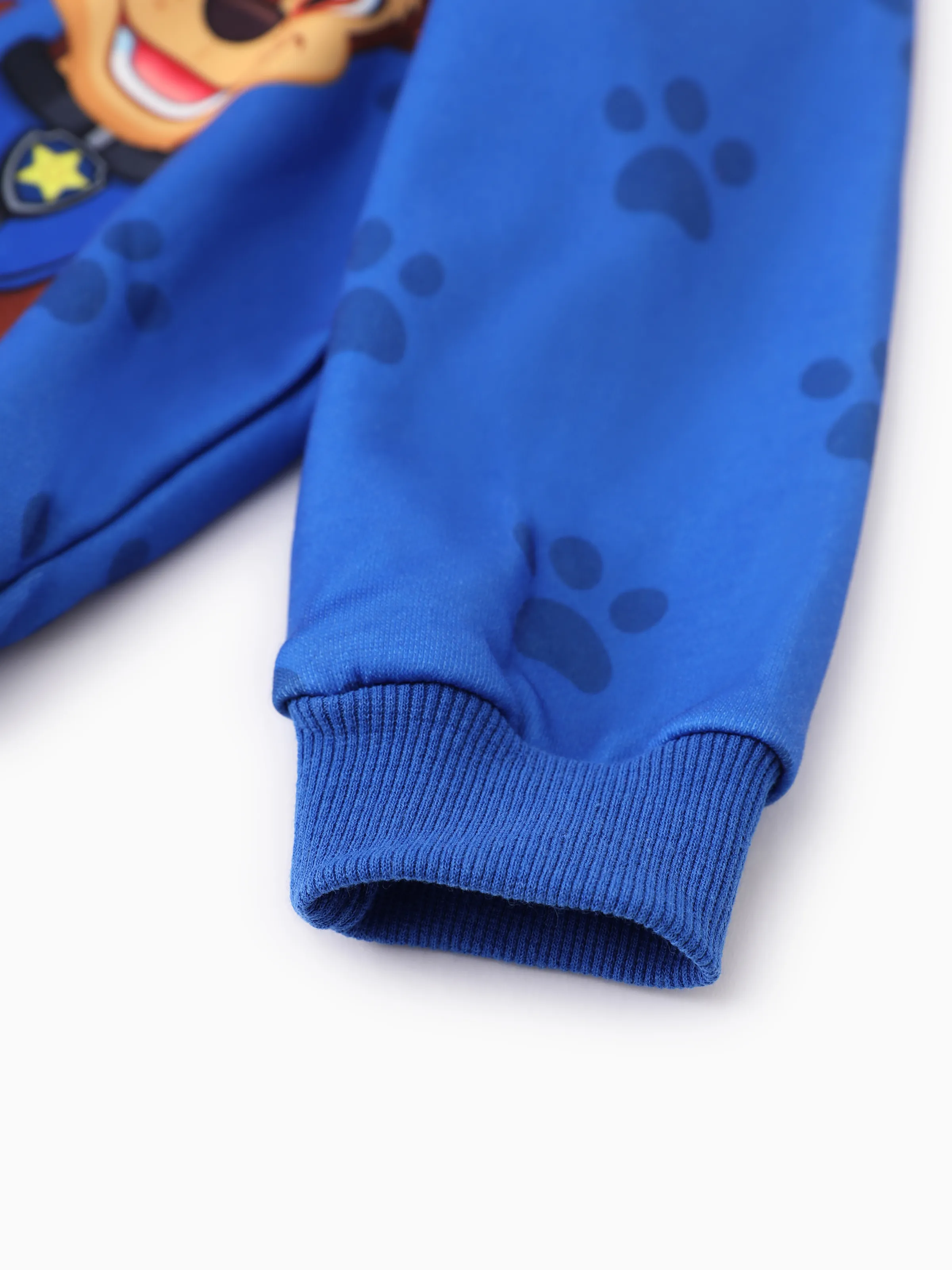 PAW Patrol Toddler Boy 1pc Chase Paw Pattern Hooded Jacket Blue