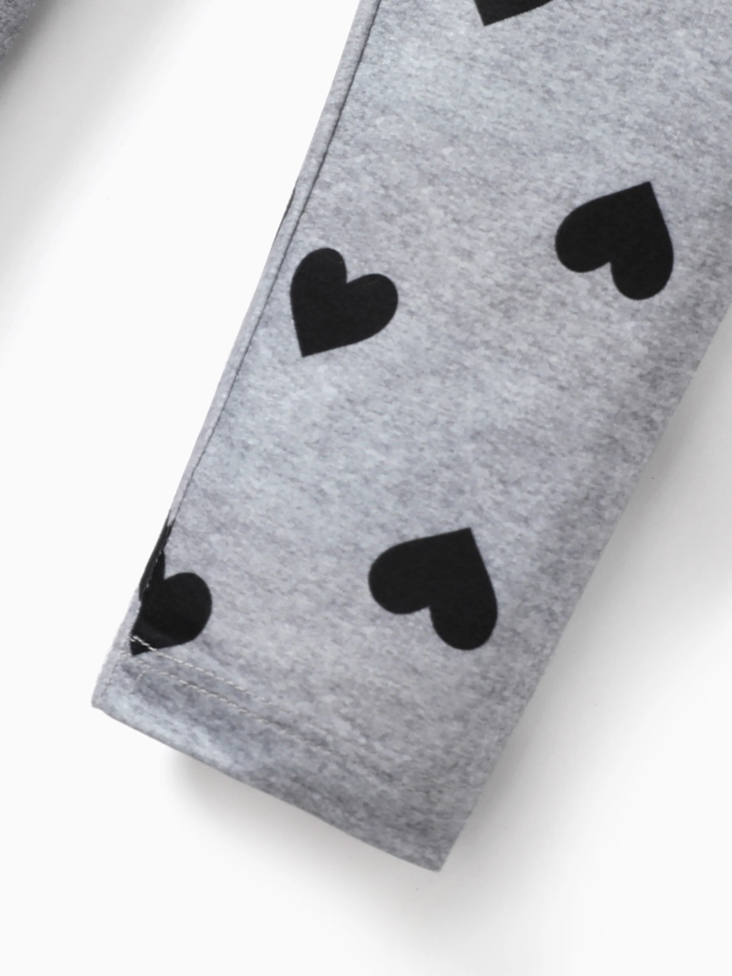 Toddler/Kid Girl Elasticized Leggings Flecked Grey