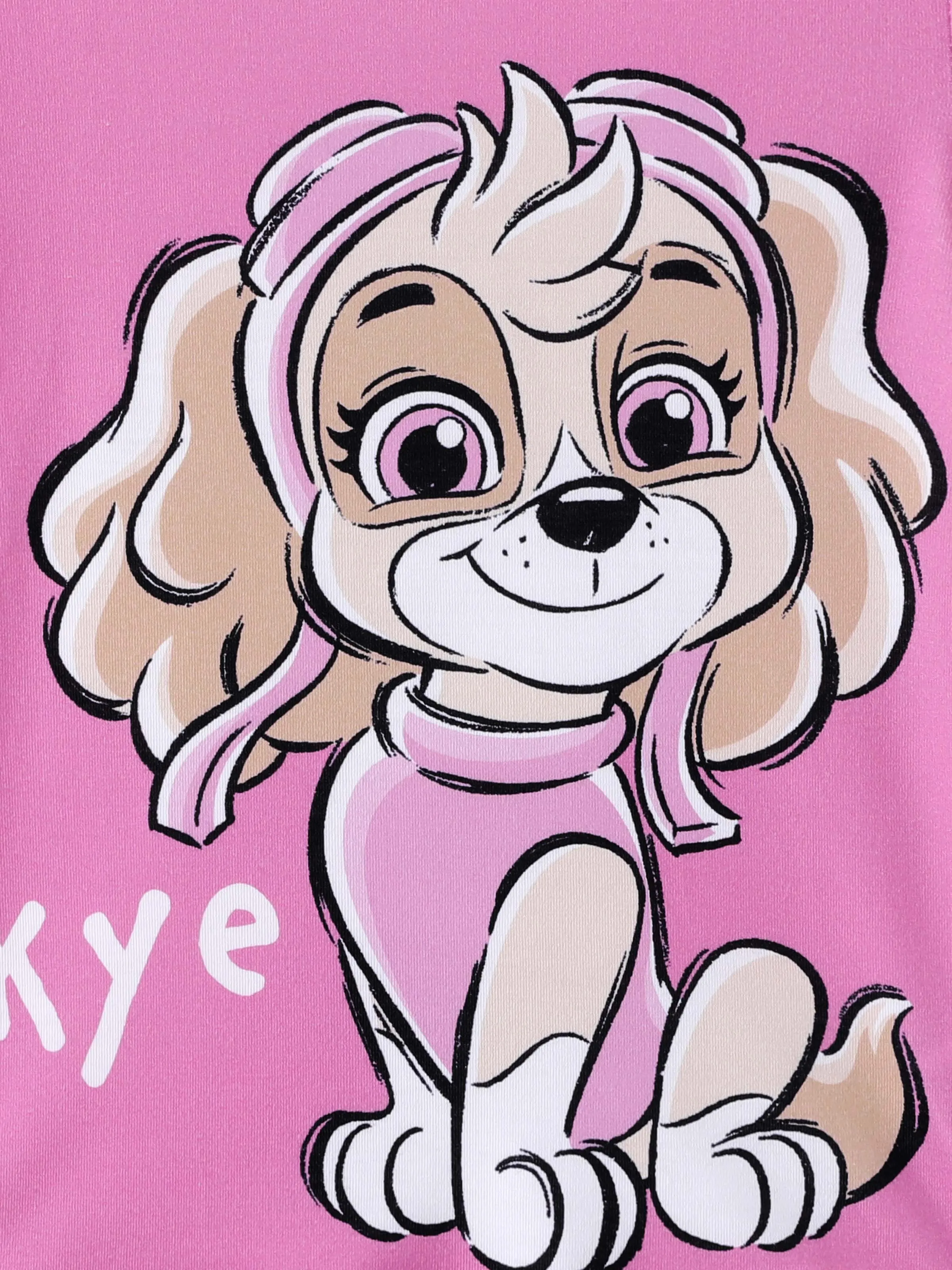 PAW Patrol Toddler Girl Skye printed graphic T-shirt
 Rose pink