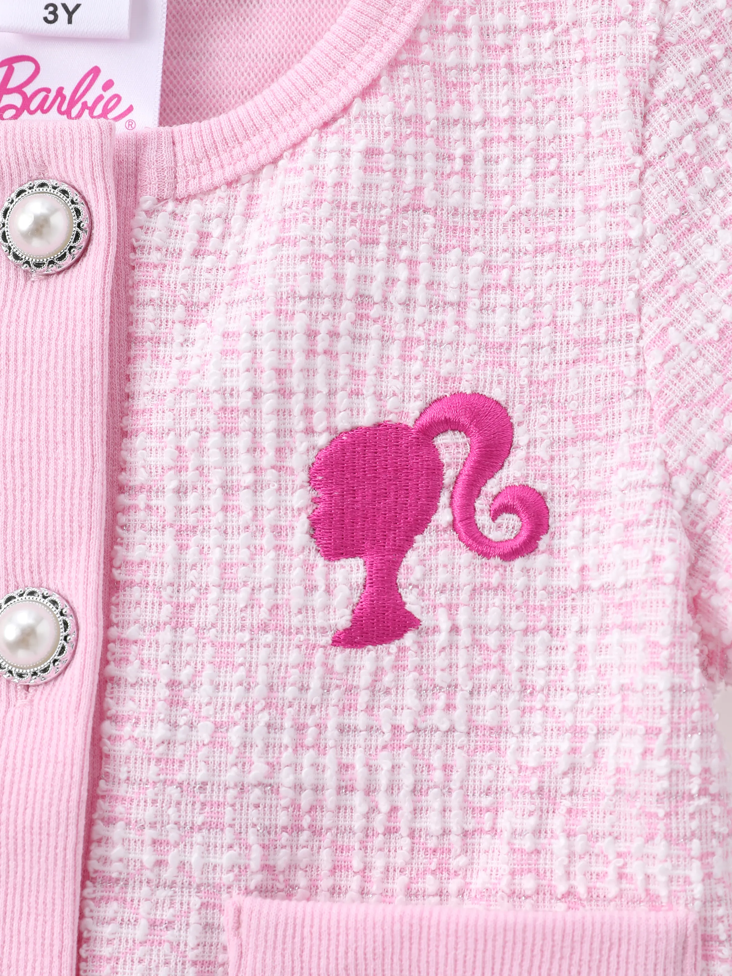 Barbie Toddler/Kid Girl Sweet 1 pc Secret Button Top OR 1 pc Dress Pink