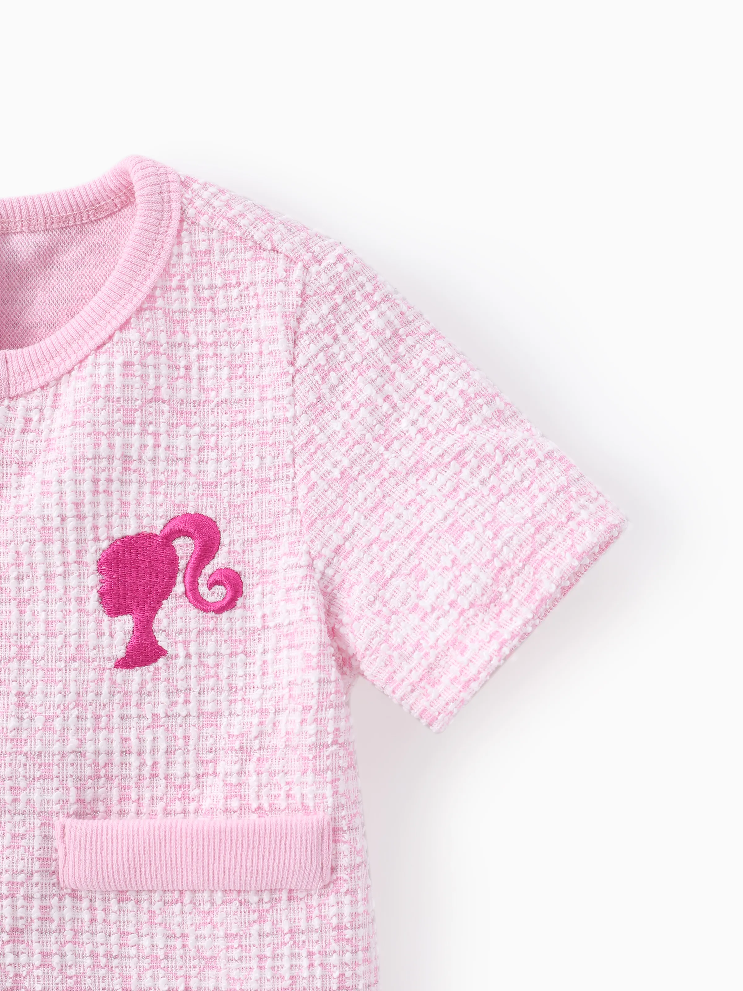 Barbie Toddler/Kid Girl Sweet 1 pc Secret Button Top OR 1 pc Dress Pink