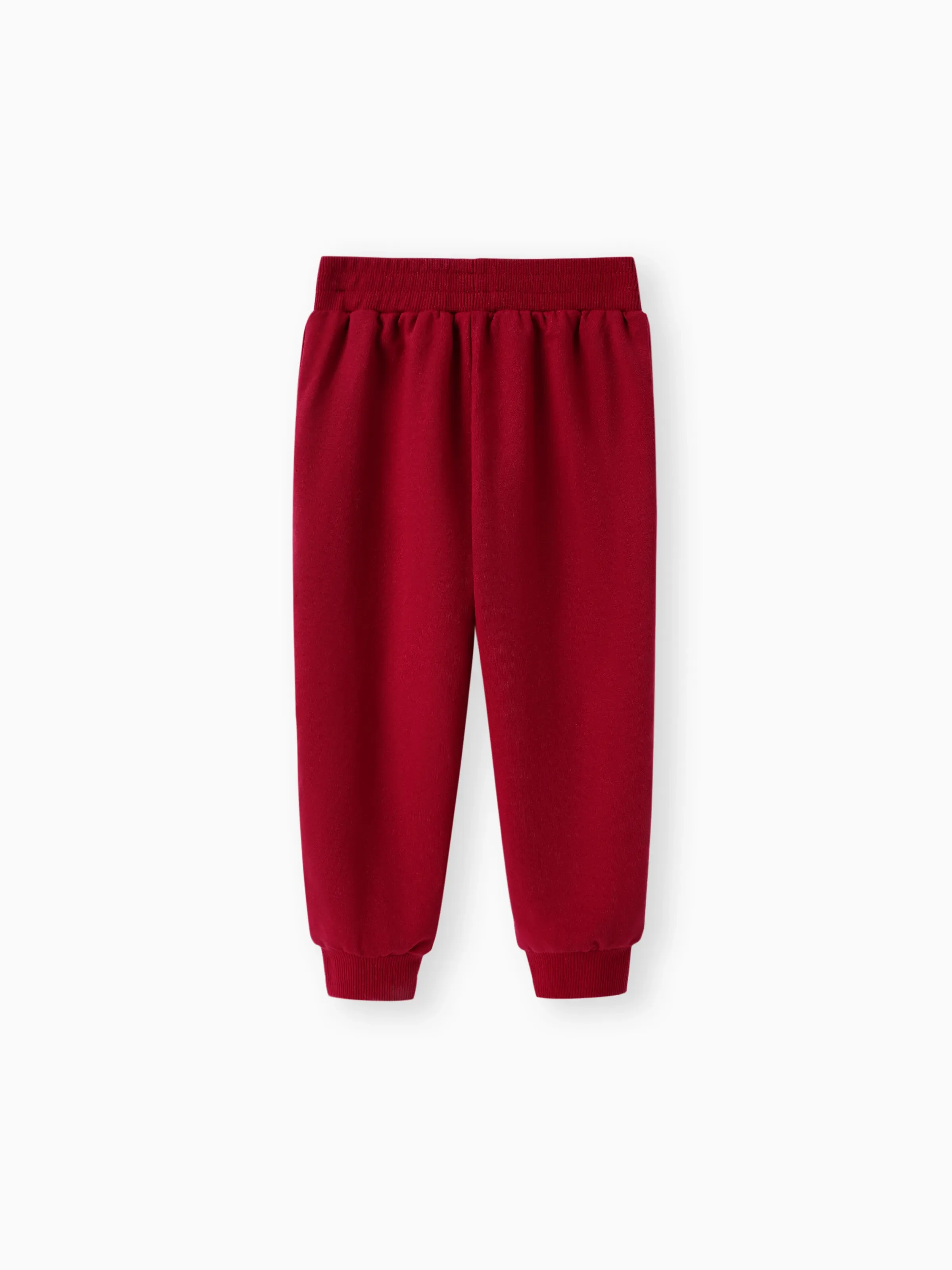Baby / Toddler Solid Pocket Casual Pants Red