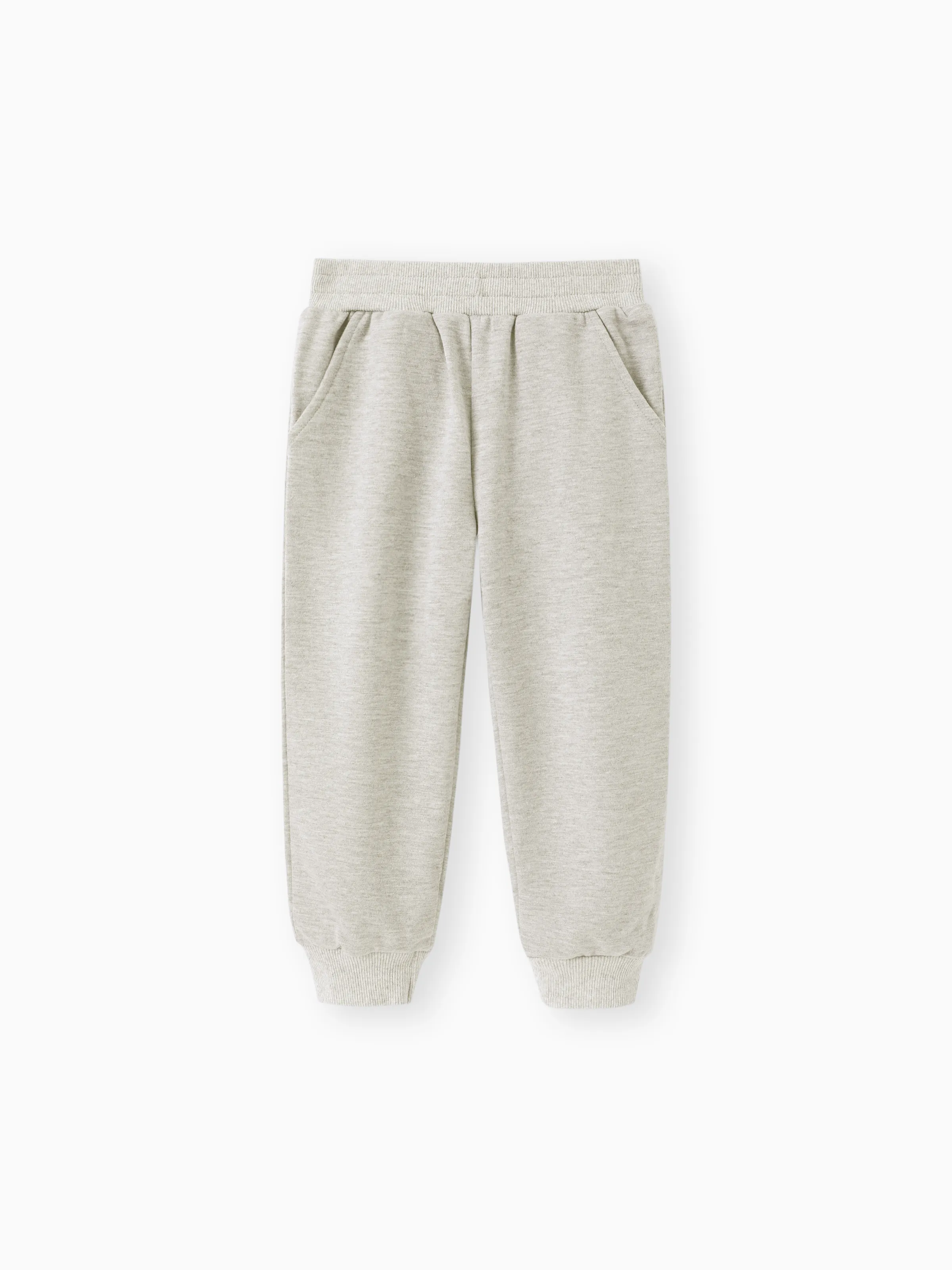 Baby / Toddler Solid Pocket Casual Pants Grey