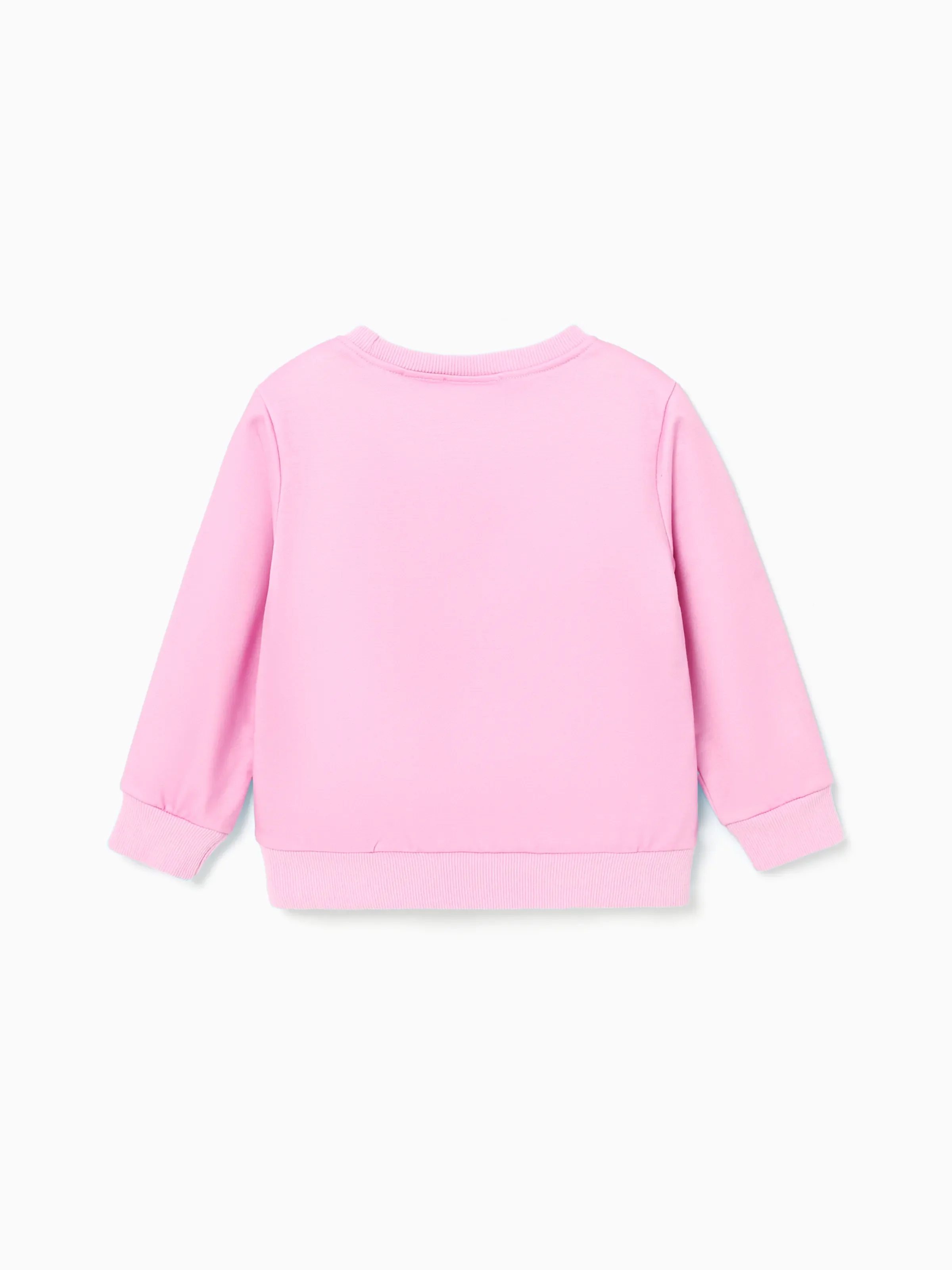Disney Princess Toddler Girl Aurora Print Long-sleeve Sweatshirt Pink