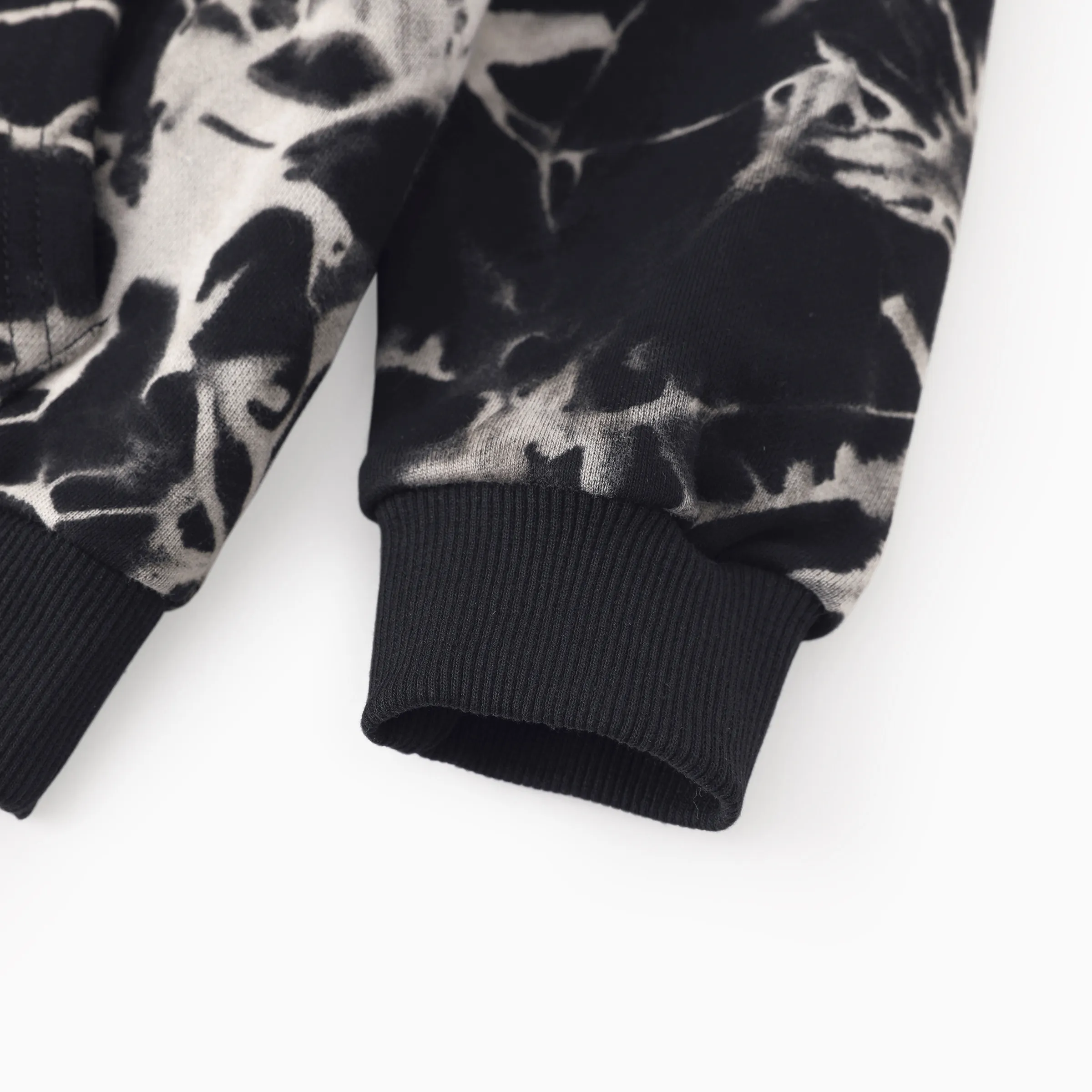 Hot Wheels Toddler/Kids Boy Tie-dyed Cotton Hoodie Sweatshirt Black