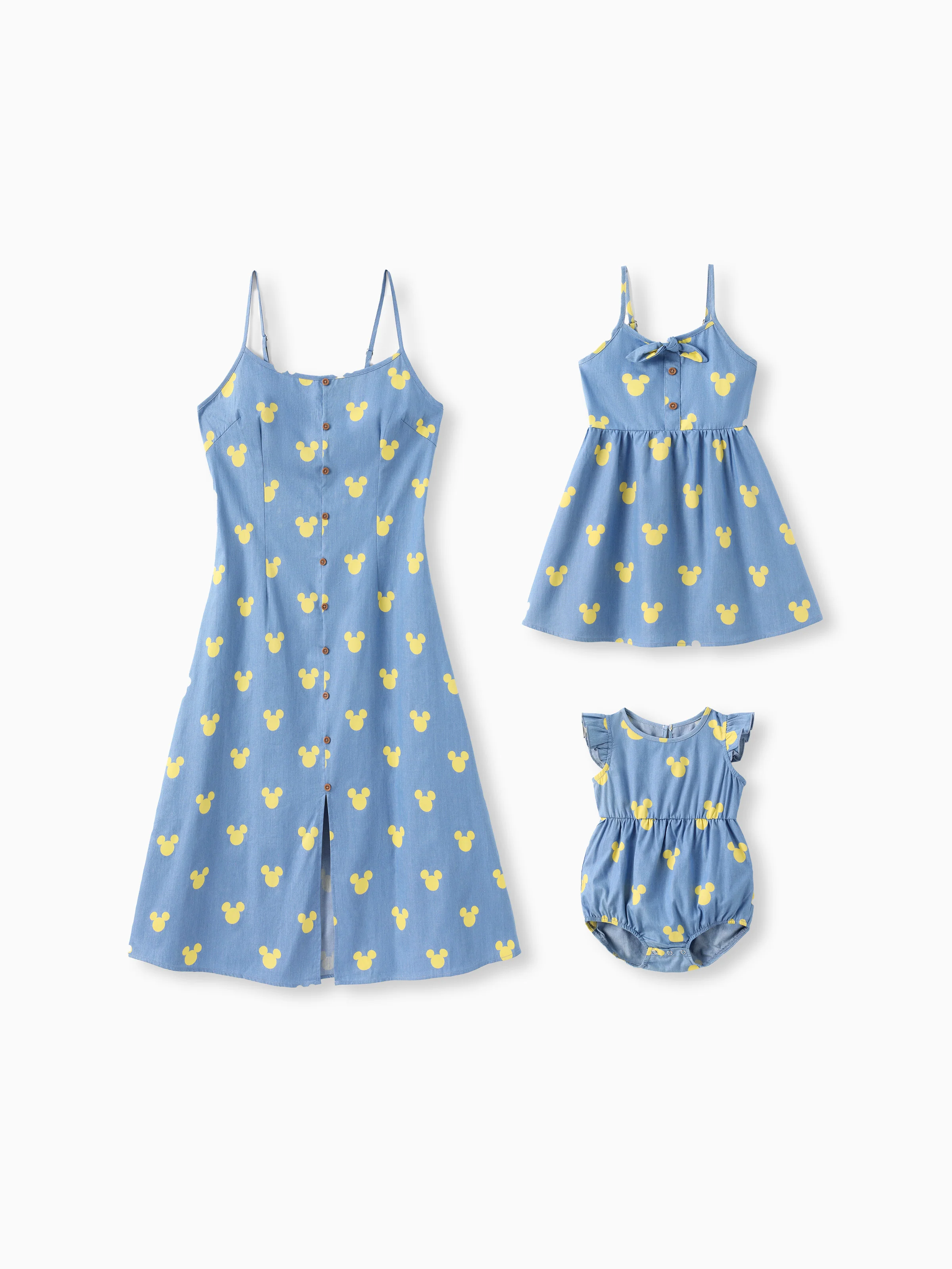 12591-disney-mickey-and-friends-mommy-and-me-family-matching-mickey-mouse-allover-print-denim-dresse-jumpsuit-t-shirt-blue-1.webp Disney Mickey and Friends Mommy and Me Family matching Mickey Mouse Allover Print Denim Dresse/Jumpsuit/T-shirt Blue