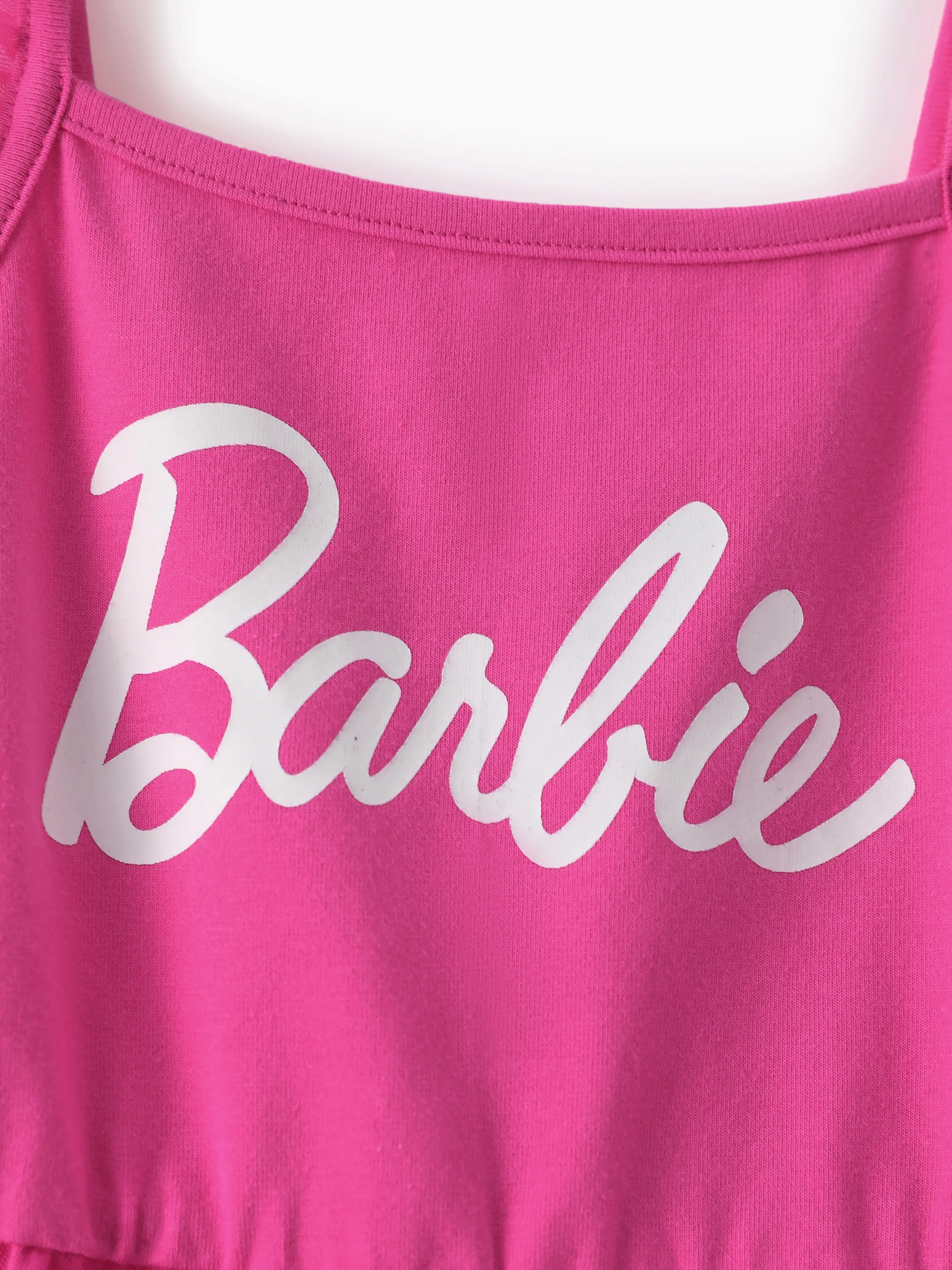 Barbie Toddler Girl Multilayers Mesh Dress Hot Pink