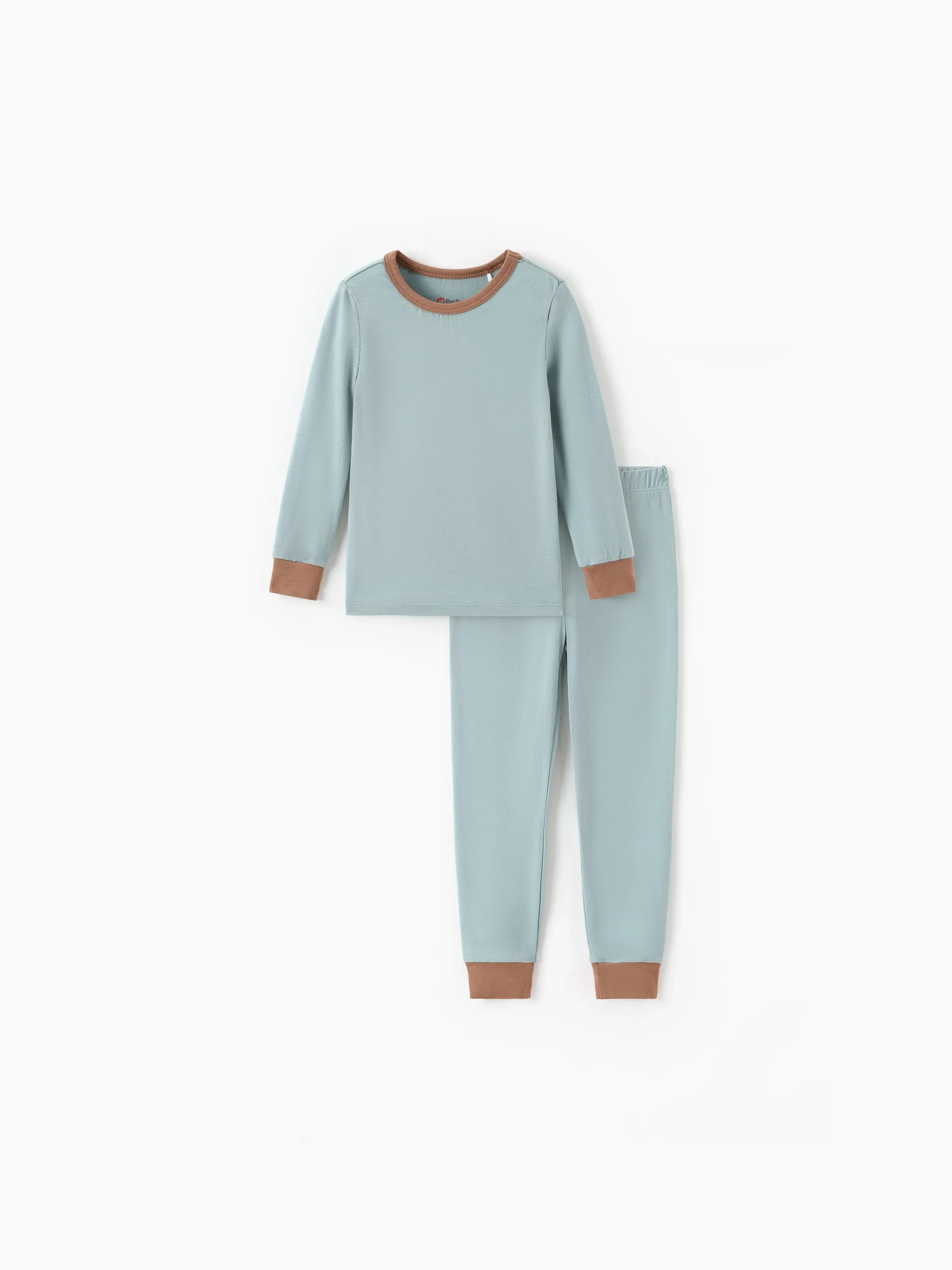 Baby 2-piece Tencel Modal Pajamas Set for Girls / Boys ( Snug-Fitting ) Green