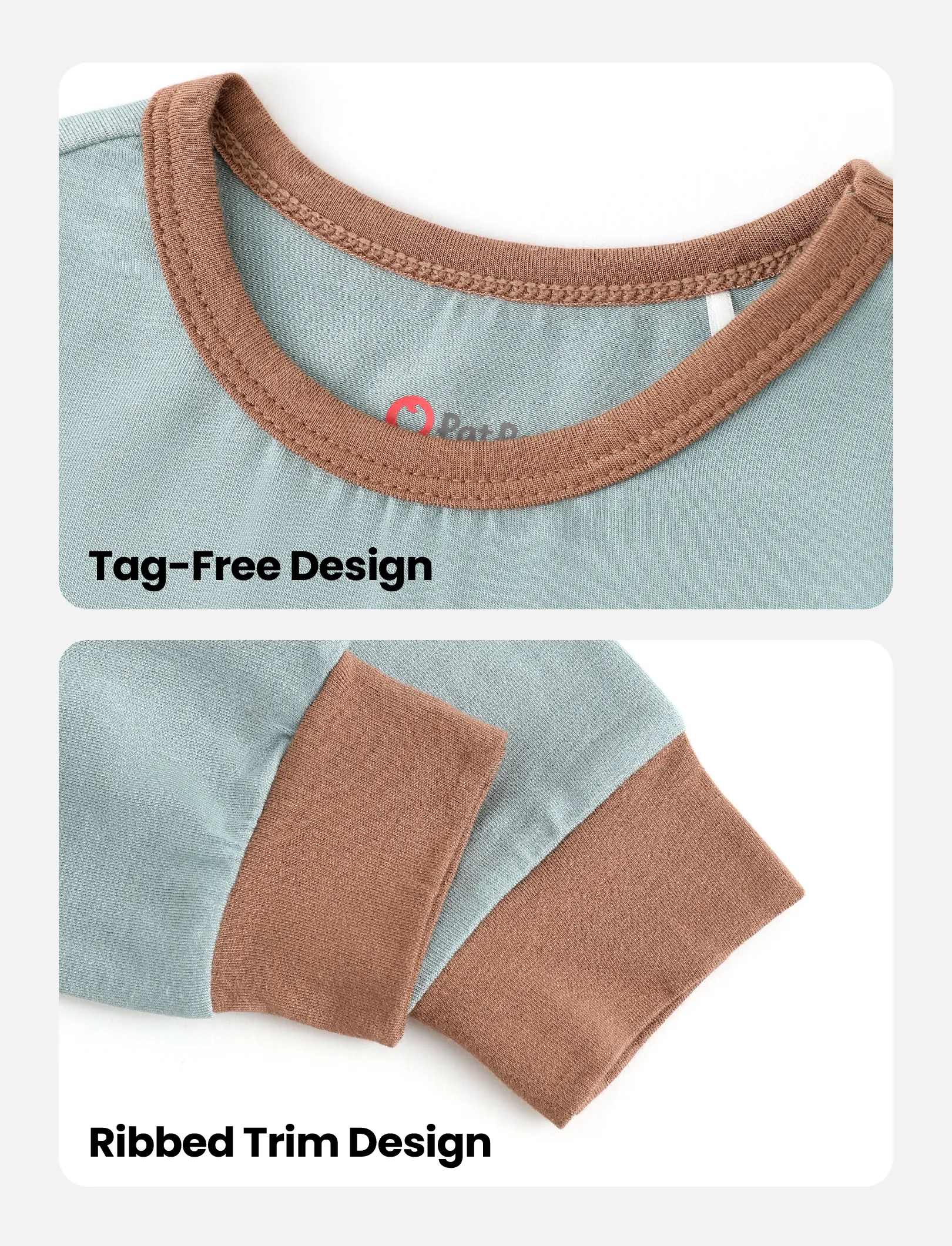 Baby 2-piece Tencel Modal Pajamas Set for Girls / Boys ( Snug-Fitting ) Green