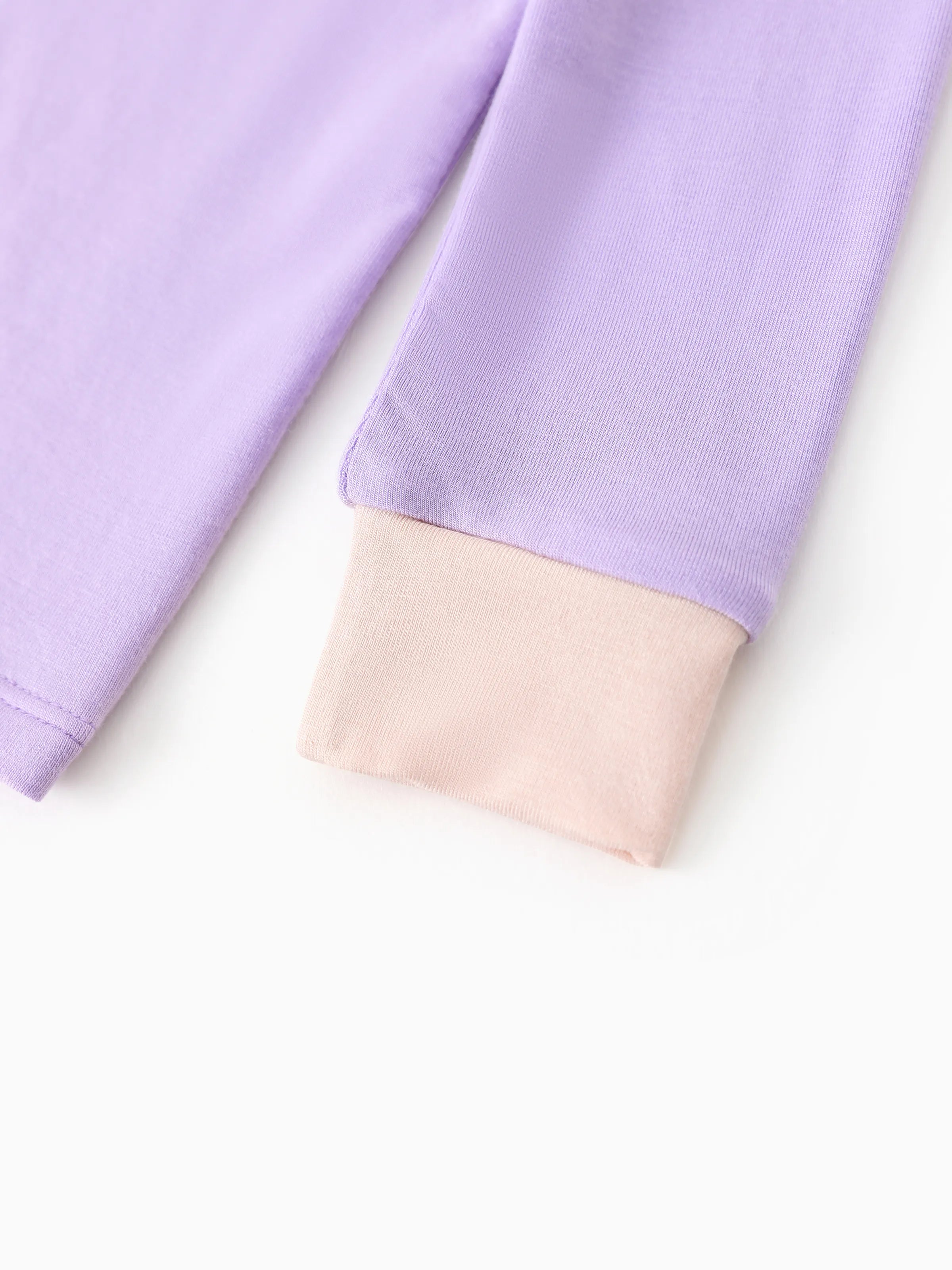 13189-baby-2-piece-tencel-modal-pajamas-set-for-girls-boys-snug-fitting-purple-9.jpg Baby 2-piece Tencel Modal Pajamas Set for Girls / Boys ( Snug-Fitting ) Purple