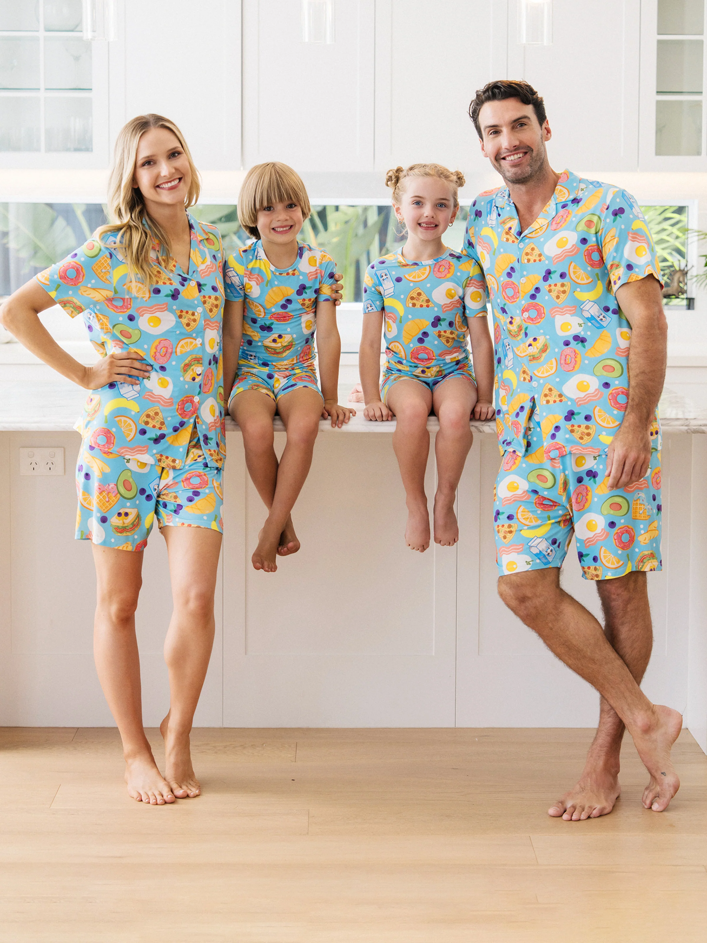13398-family-matching-bamboo-pajamas-soft-bamboo-viscose-pjs-for-men-women-kids-toddler-fun-food-fruit-print-short-sleeve-sleepwear-blue-1.webp Family Matching Bamboo Pajamas Soft Bamboo Viscose PJs for Men Women Kids Toddler, Fun Food & Fruit Print Short-sleeve Sleepwear Blue