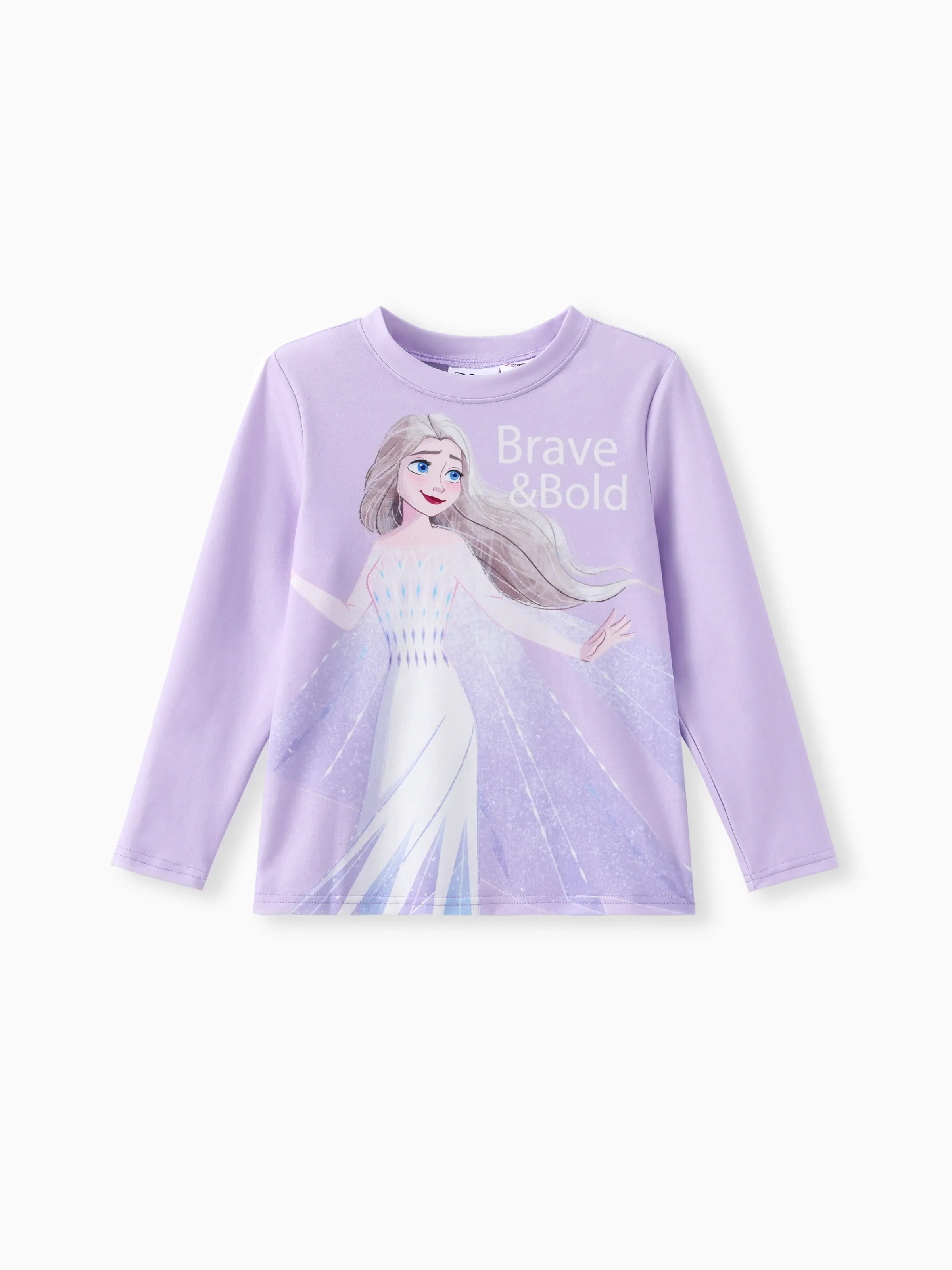 Disney Princess Toddler Girl Elsa 1pc Naia™ Long-sleeve T-shirt Purple