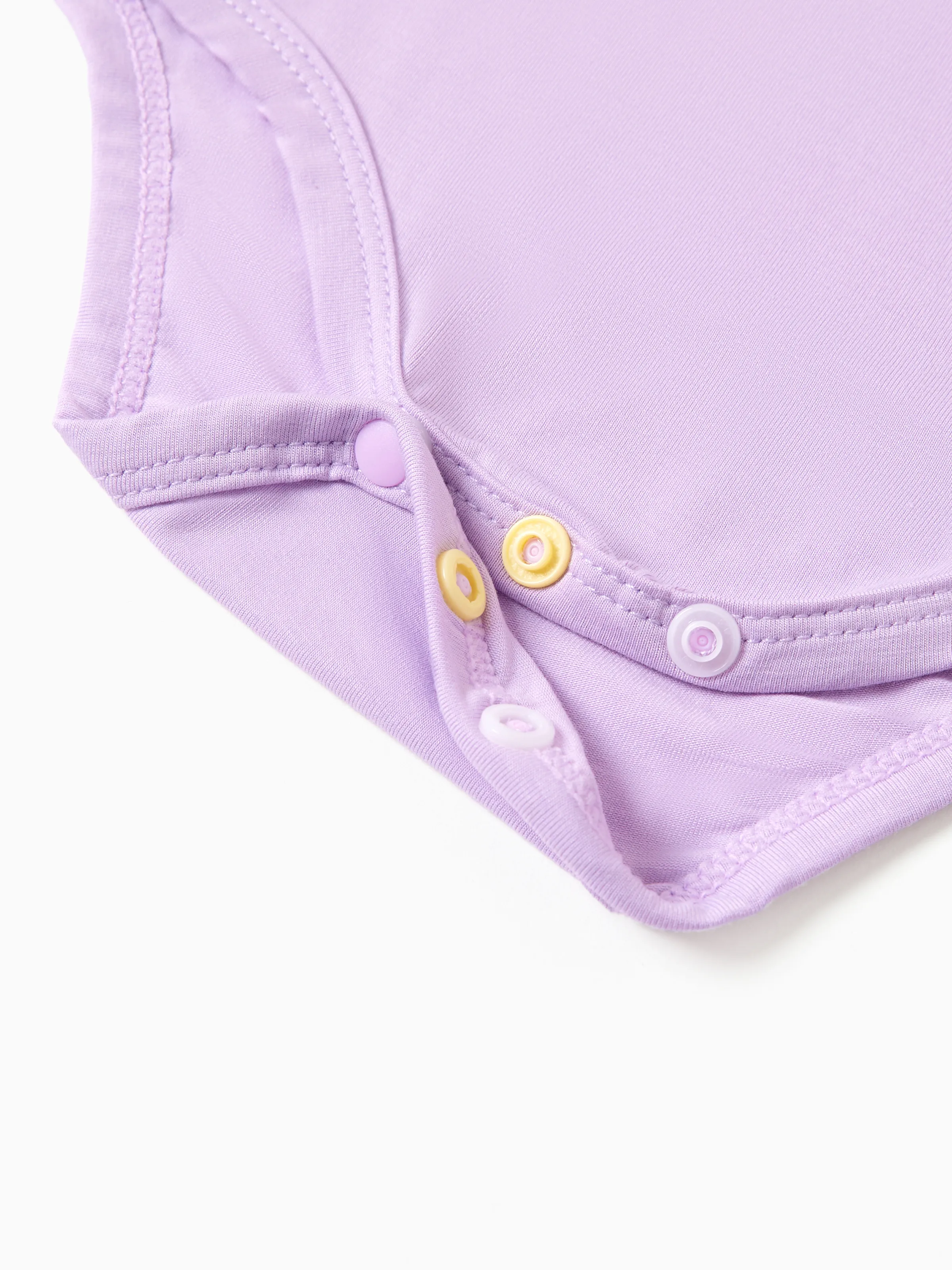 Bamboo 5-Pack Baby Boy/Girl Casual Romper Pink