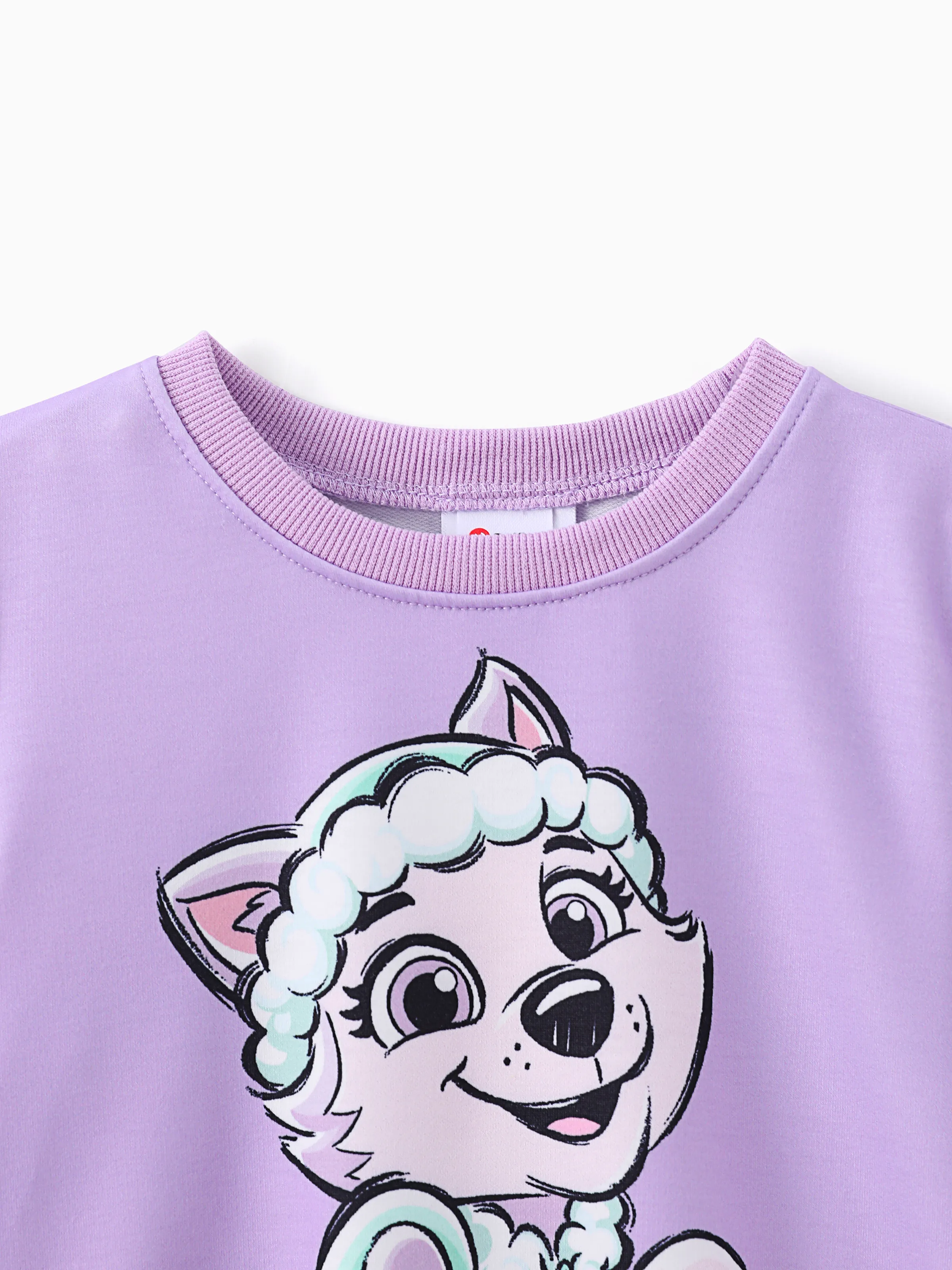PAW Patrol Toddler Girl Everest Print Sweatshirt Light Purple