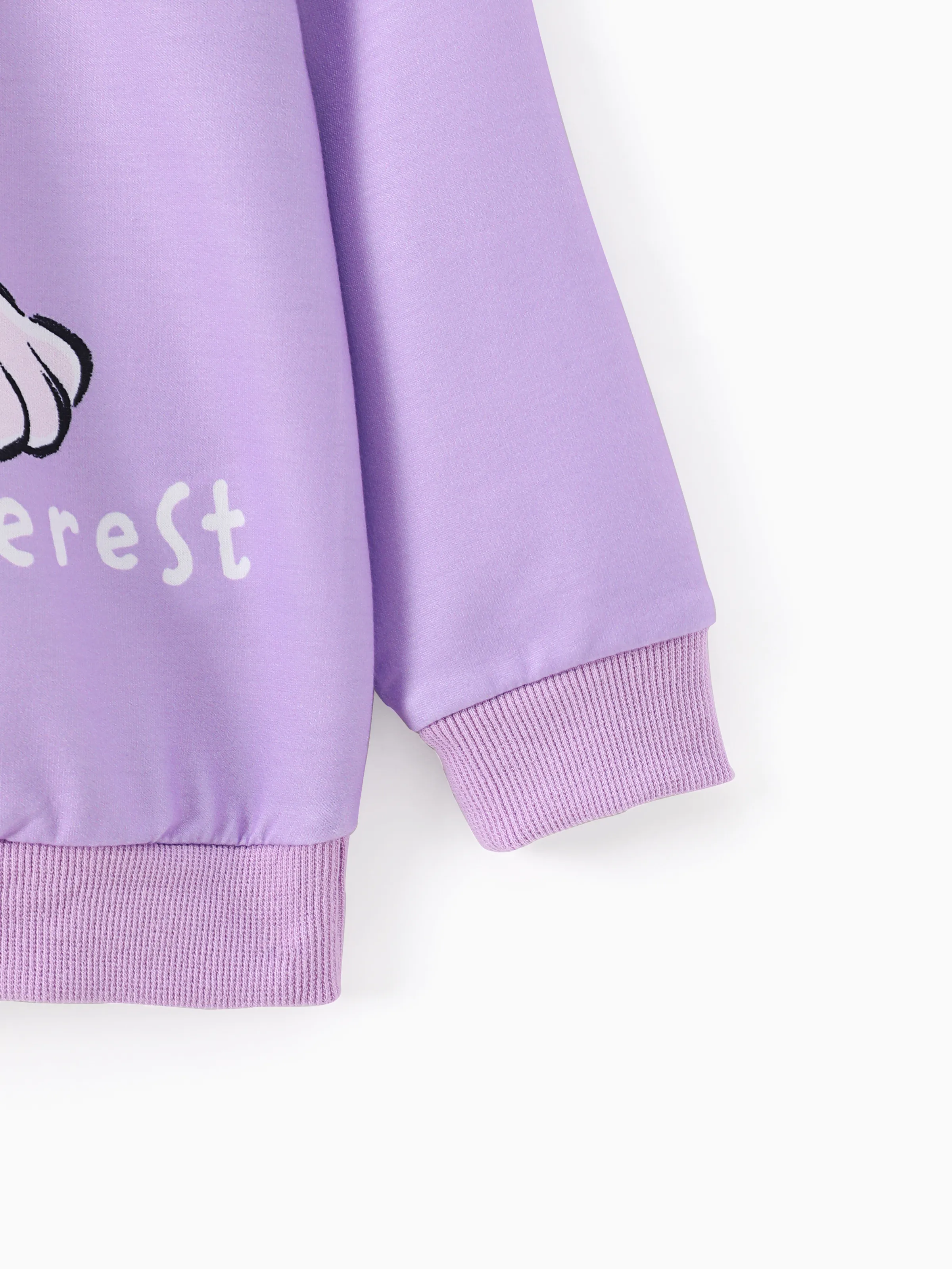 PAW Patrol Toddler Girl Everest Print Sweatshirt Light Purple