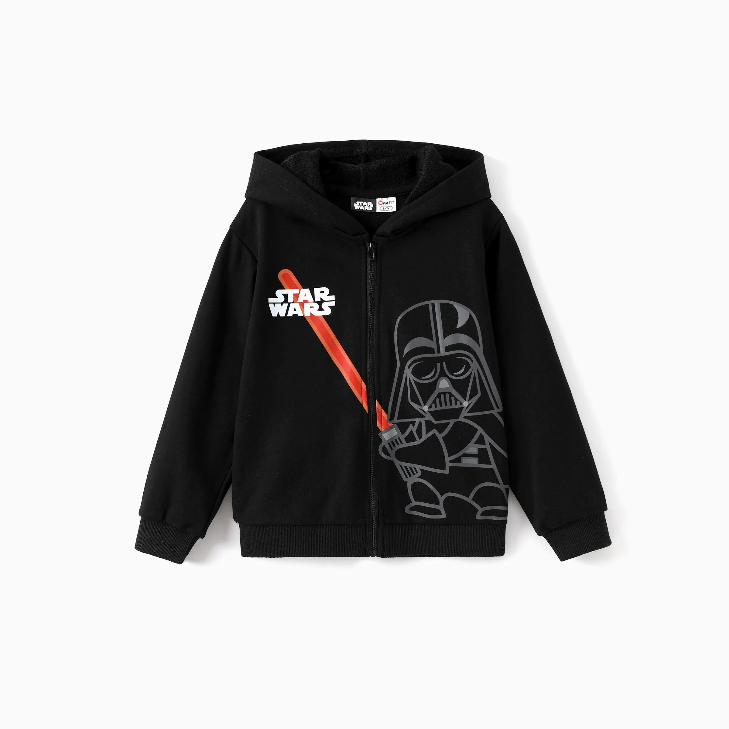 13869-star-wars-toddler-kids-boy-grogu-knit-fabric-zip-up-hoodie-jacket-black-9.jpg Star Wars Toddler/Kids Boy Grogu Knit Fabric Zip-up Hoodie Jacket Black