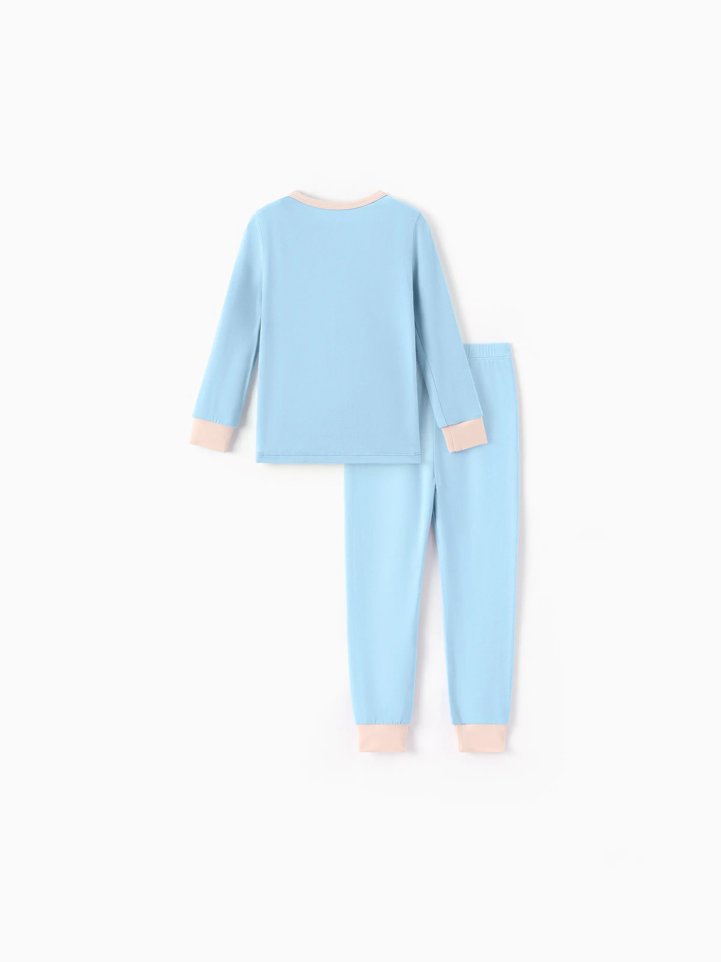Baby 2-piece Tencel Modal Pajamas Set for Girls / Boys ( Snug-Fitting ) Light Green