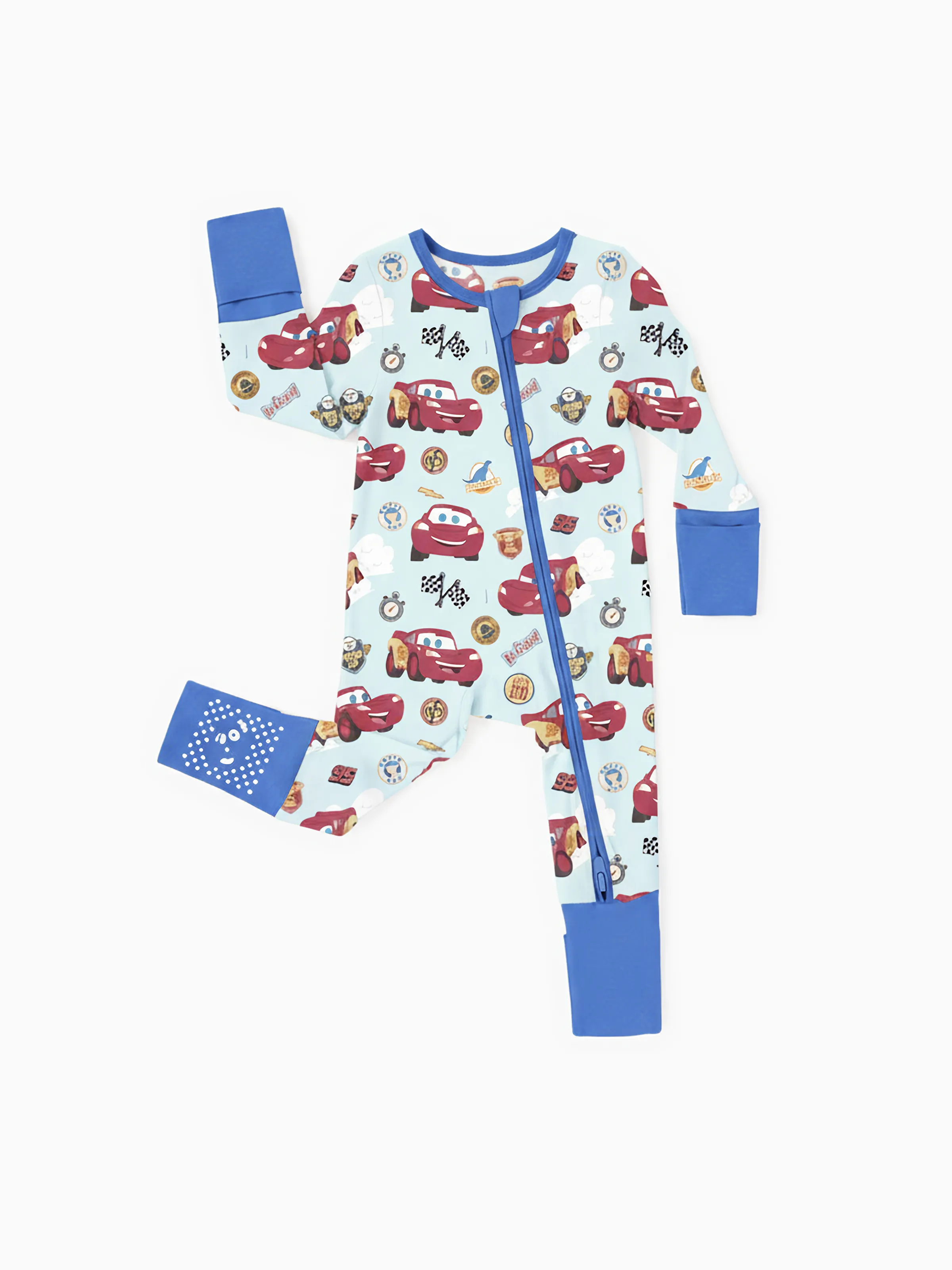 14394-cars-bamboo-baby-boy-lightning-mcqueen-2-way-zip-onesies-anti-slip-long-sleeve-footie-blue-5.webp Cars Bamboo Baby Boy Lightning McQueen 2-Way Zip Onesies Anti Slip Long-sleeve Footie Blue