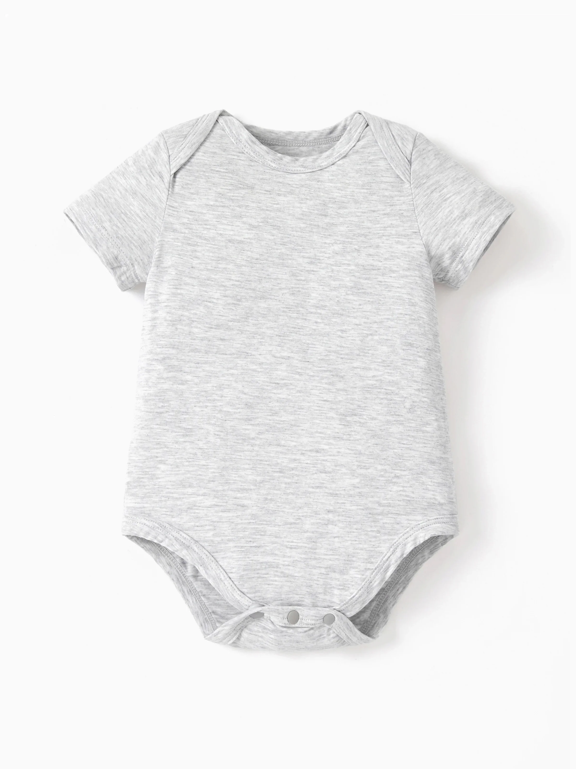 Bamboo Baby Boy/Girl Casual Romper Grey