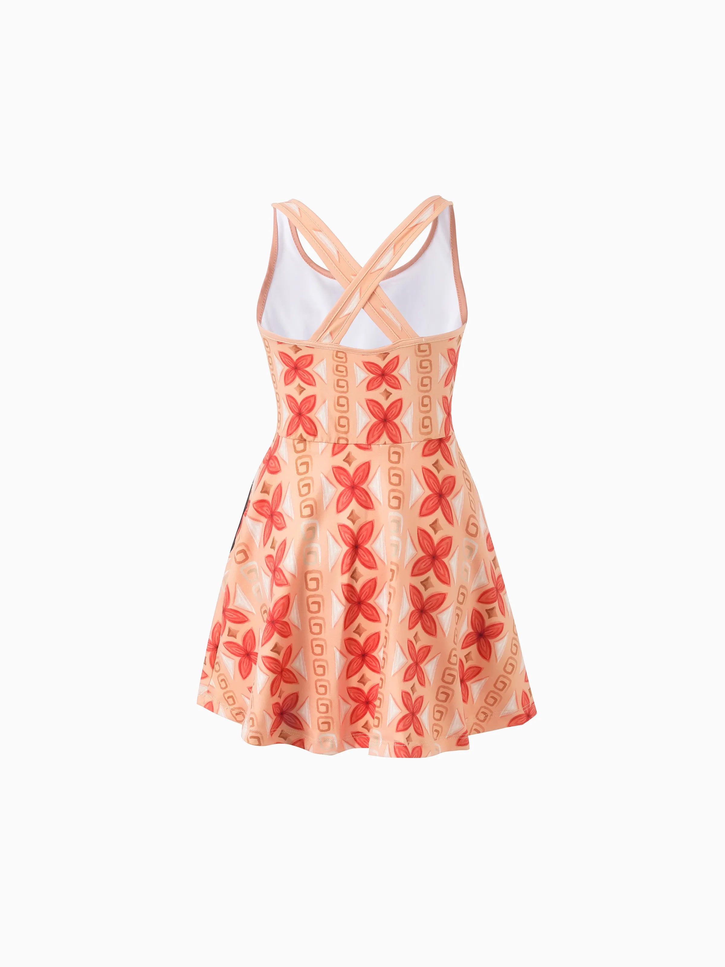 Disney Princess Toddler/Kid Girl Moana Sporty Dress/ Cotton Top Orange