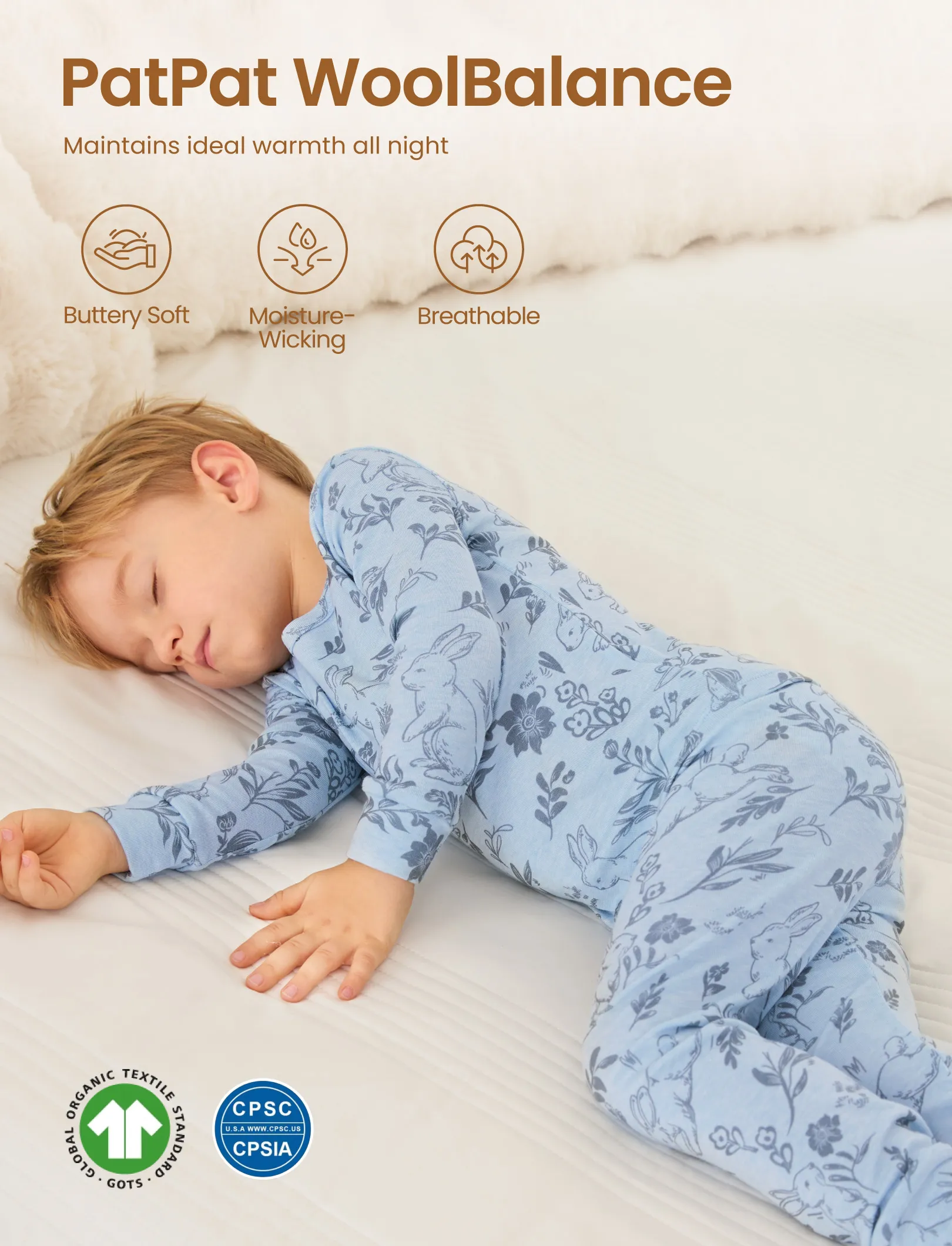 14934-toddler-kids-2-piece-pajamas-with-animal-print-snug-fitting-blue-3.webp Toddler / Kids 2-piece Pajamas With Animal Print ( Snug-Fitting ) Blue