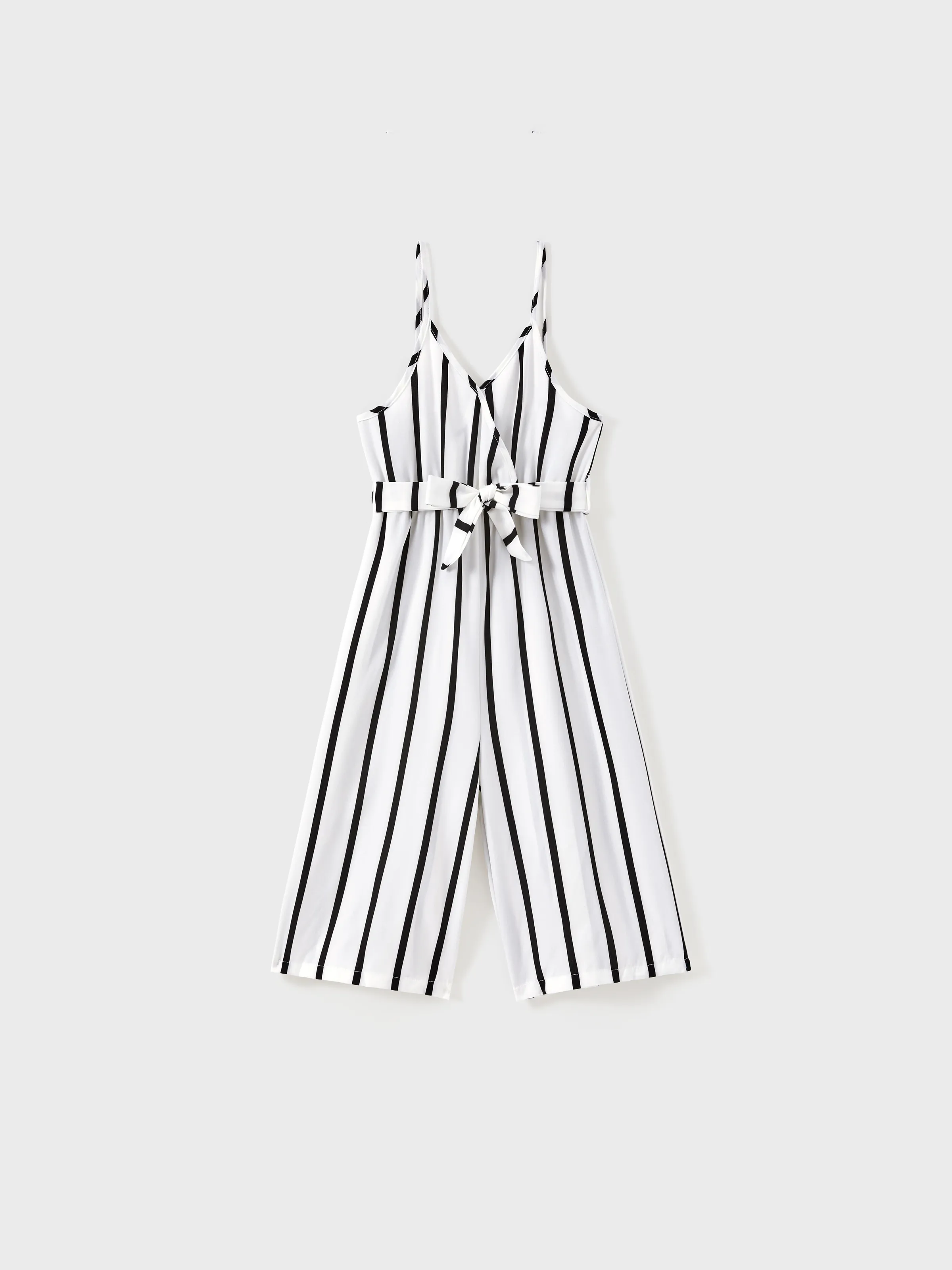 15030-kid-girl-stripe-surplice-neck-belted-cami-jumpsuits-white-1.webp Kid Girl Stripe Surplice Neck Belted Cami Jumpsuits White