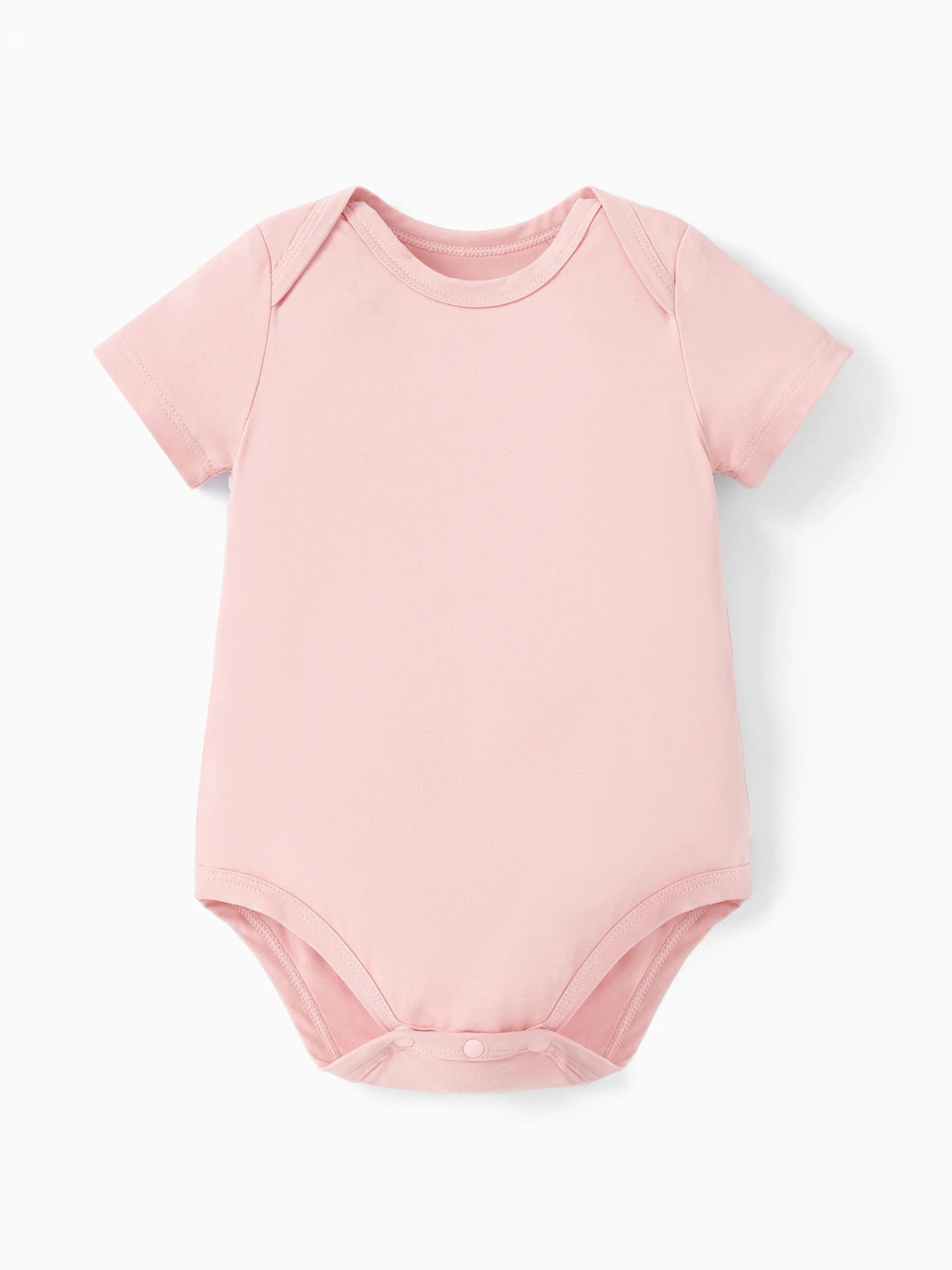 Bamboo Baby Boy/Girl Casual Romper Pink