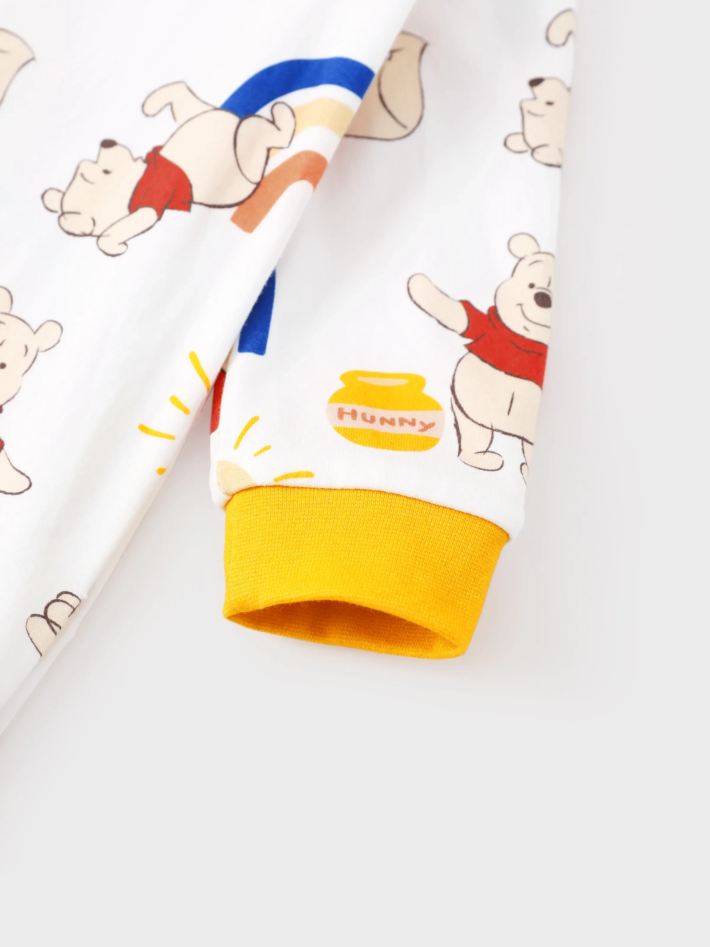 Disney Winnie the Pooh Baby Girl Organic Cotton Jumpsuit Yellow