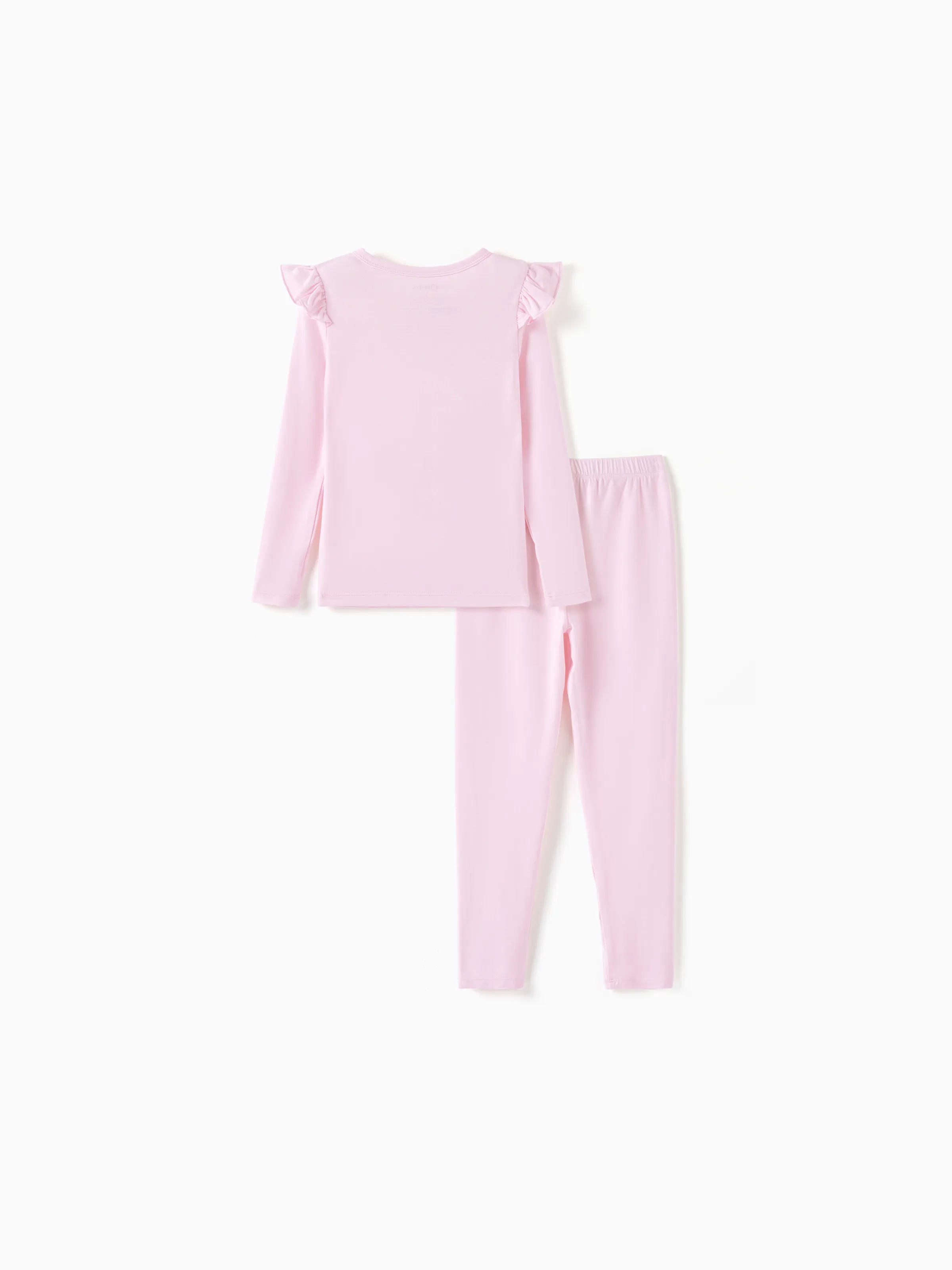 Toddler / Kids Halloween Pajamas With Childlike Print (1-Piece Snug-Fitting ) Pink