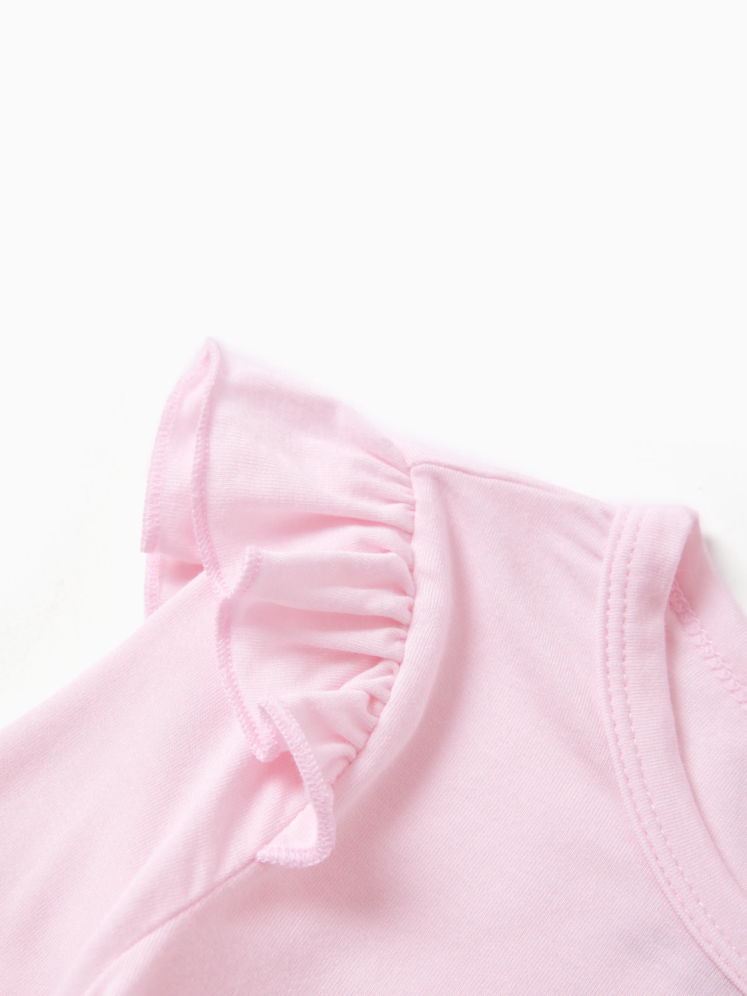 Toddler / Kids Halloween Pajamas With Childlike Print (1-Piece Snug-Fitting ) Pink