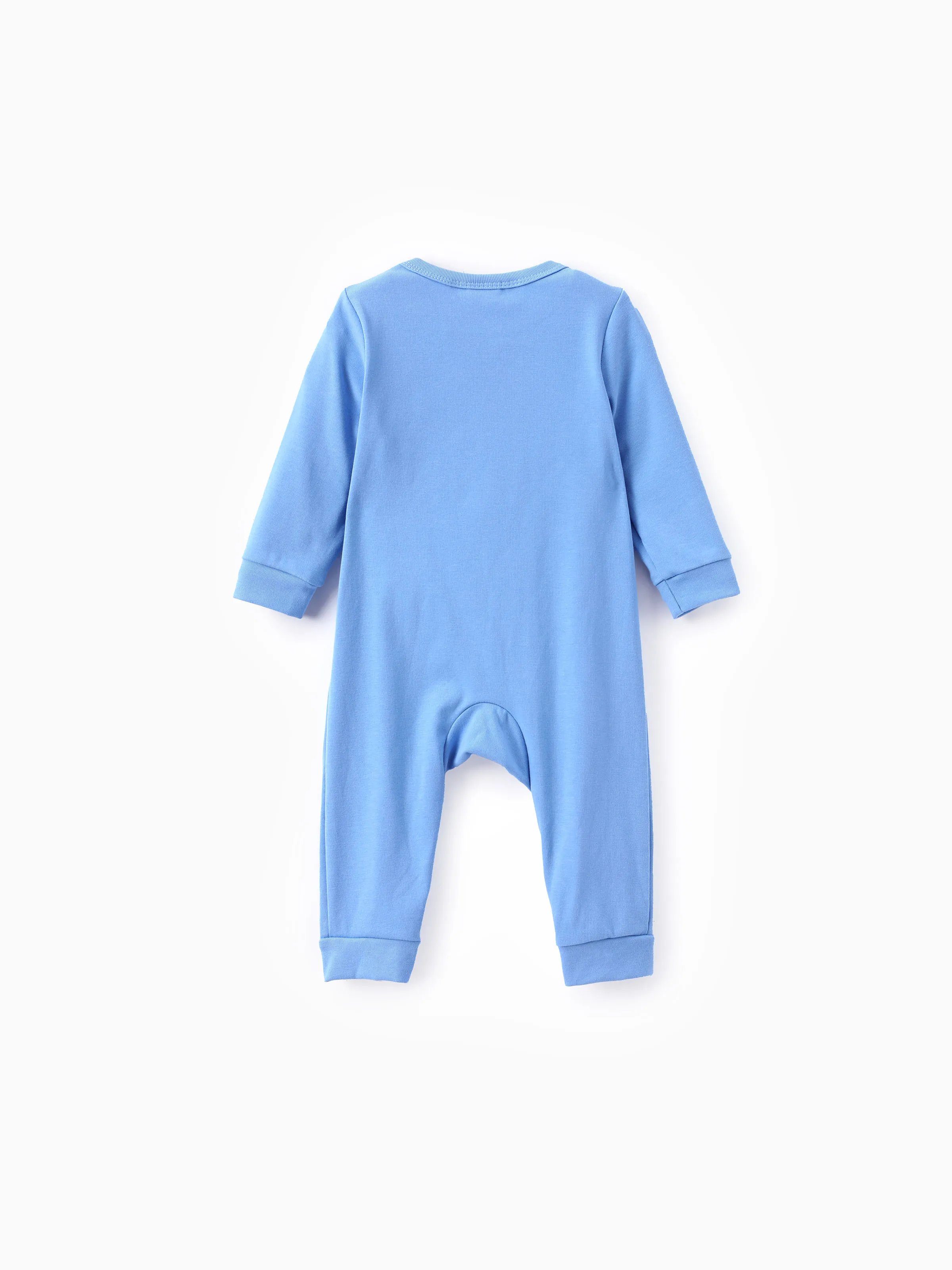 Harry Potter Baby Boy 1pc Long-sleeve Cotton Jumpsuit Royal Blue