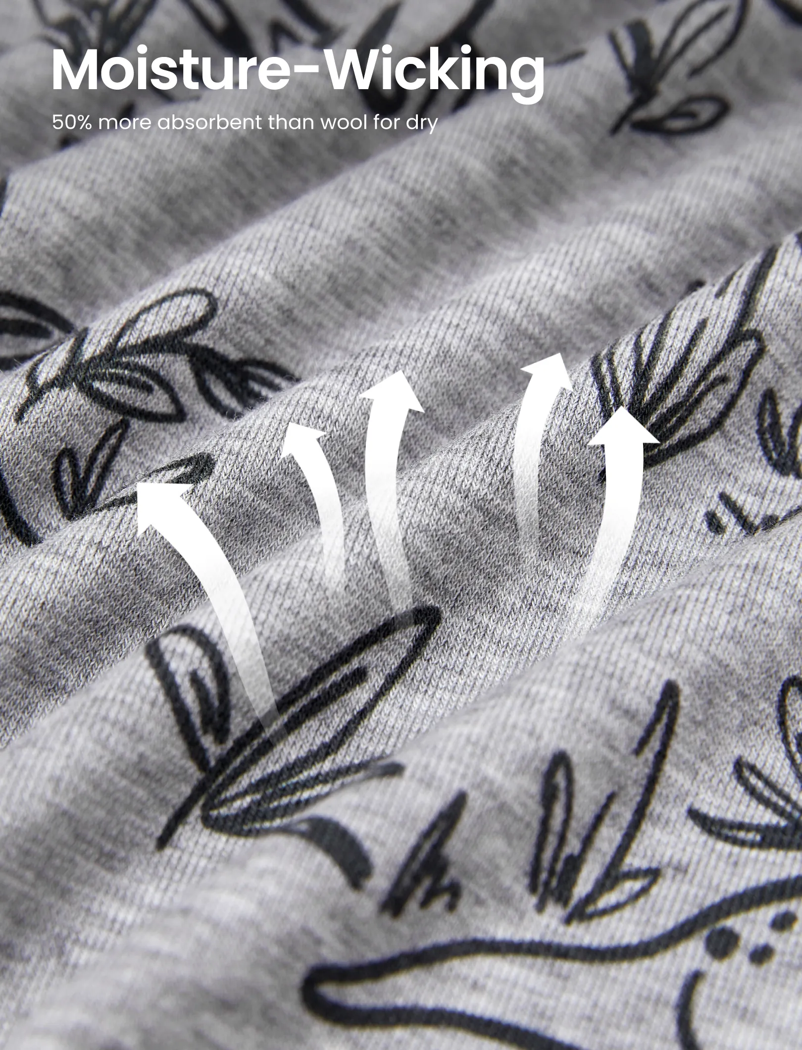 Toddler / Kids 2-piece Pajamas With Animal Print ( Snug-Fitting ) Grey