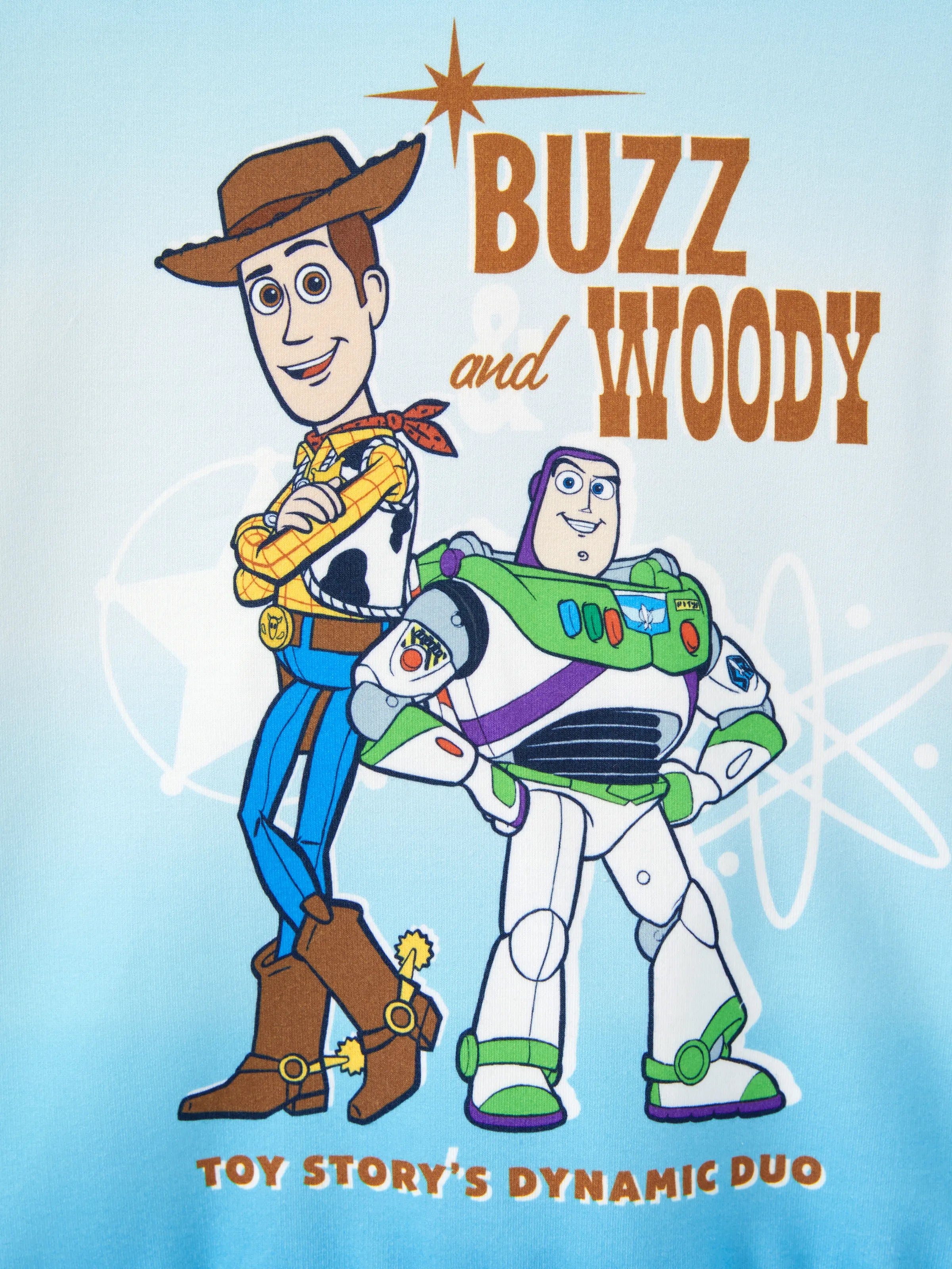 Toy Story Buzz Toddler/Kids Boy Buzz Lightyear/Woody Hooded Ribbed Cuffs Hoodie Blue
