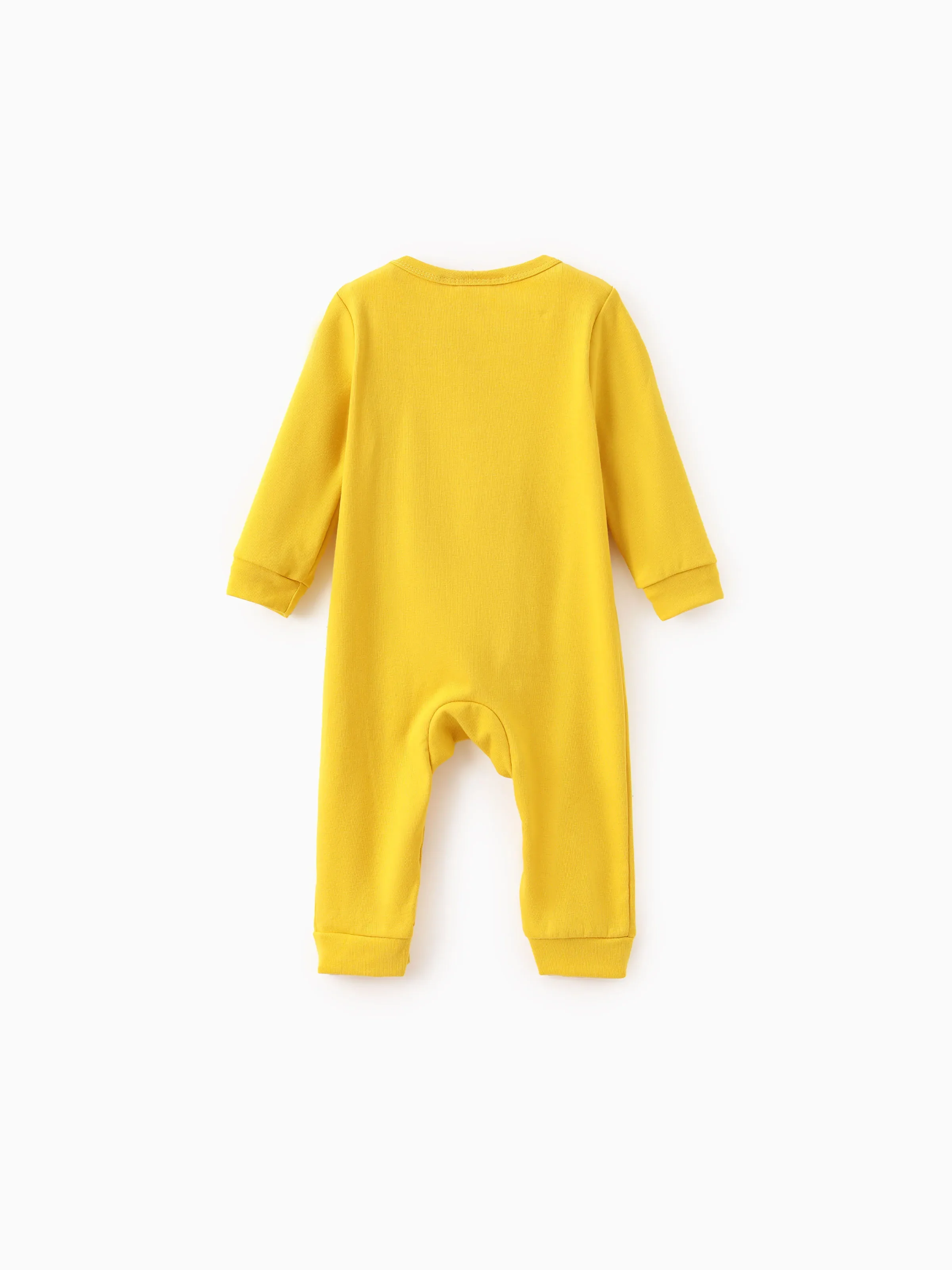 Harry Potter Baby Boy/Girl 1pc Long-sleeve Cotton Jumpsuit Yellow
