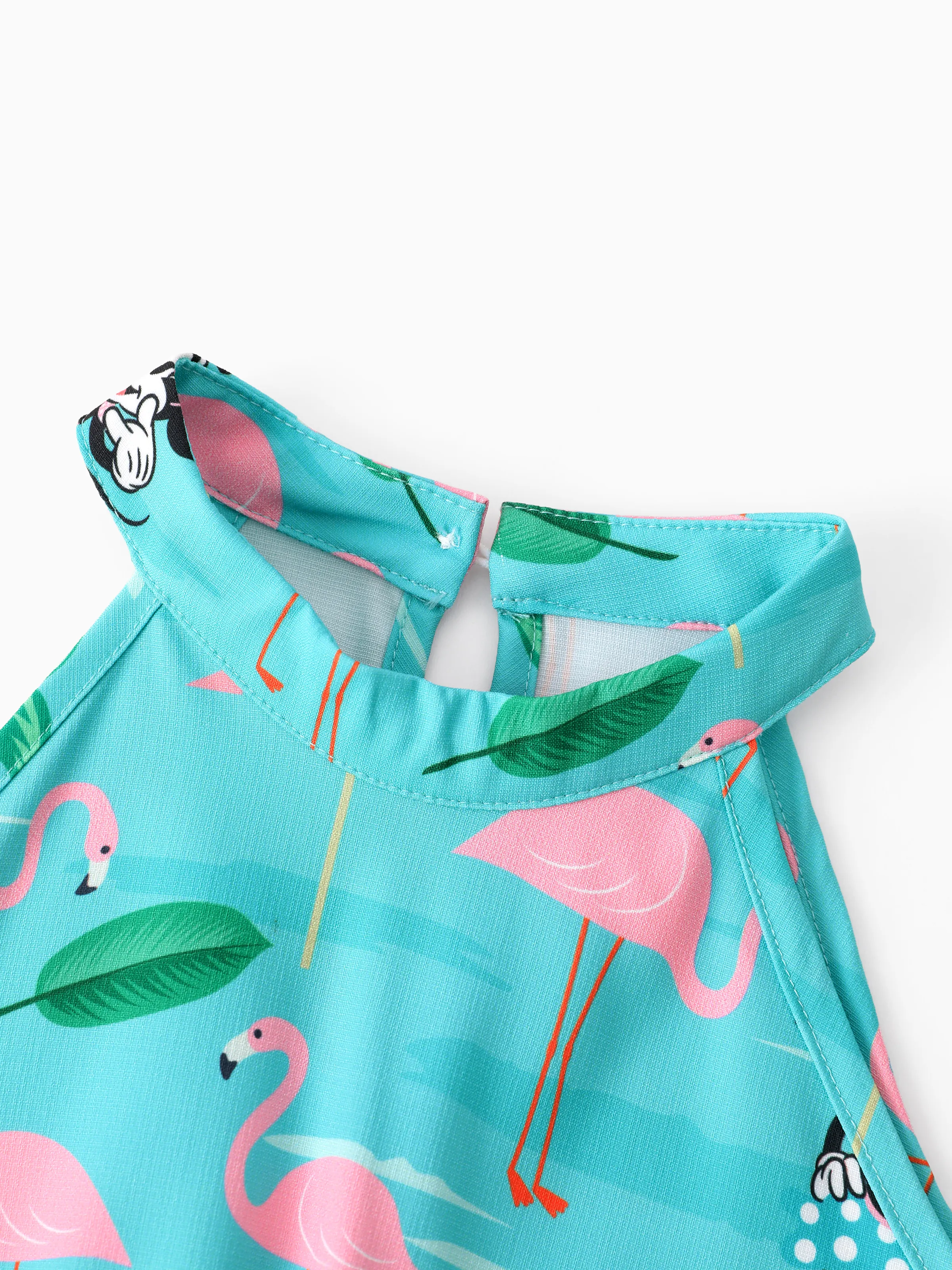 17743-disney-mickey-and-friends-toddler-kid-girl-minnie-mouse-halter-design-dress-mint-green-4.webp Disney Mickey and Friends Toddler/Kid Girl Minnie Mouse Halter Design Dress Mint Green