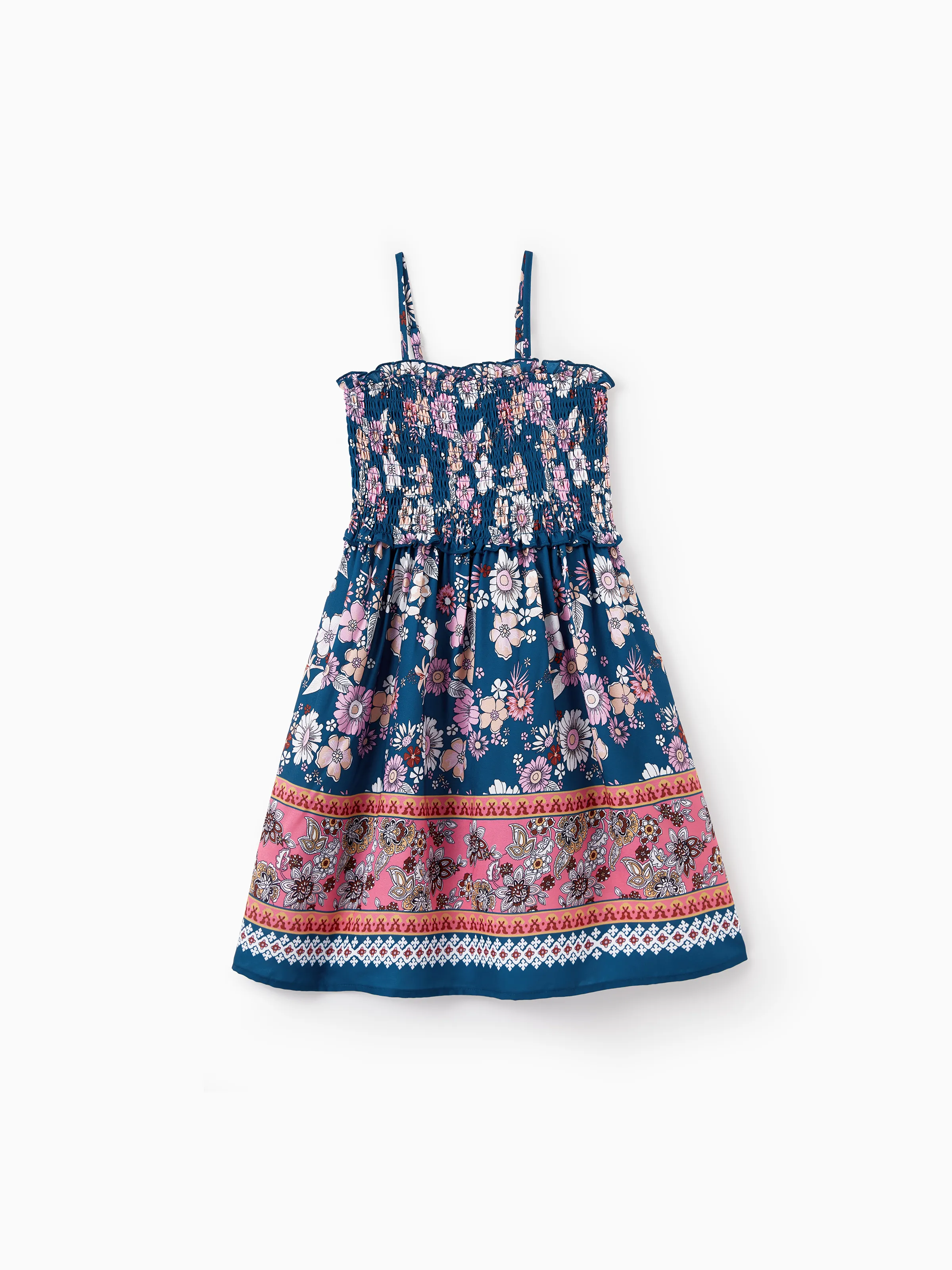 18167-toddler-kid-girl-floral-allover-print-halter-sleeveless-dress-for-summer-vacation-cyan-1.webp Toddler/Kid Girl Floral Allover Print Halter Sleeveless Dress for Summer Vacation CYAN-
